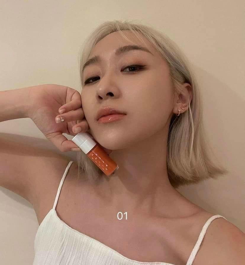  Son Dưỡng Hermès Hermesistible Infused Lip Care Oils 01 Beige Sapotille - Cam Sữa 