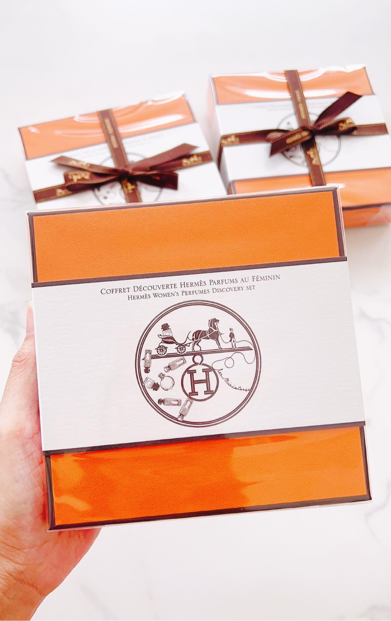  Hermes Miniature Gift Set For Women (4 x 7.5ml) 