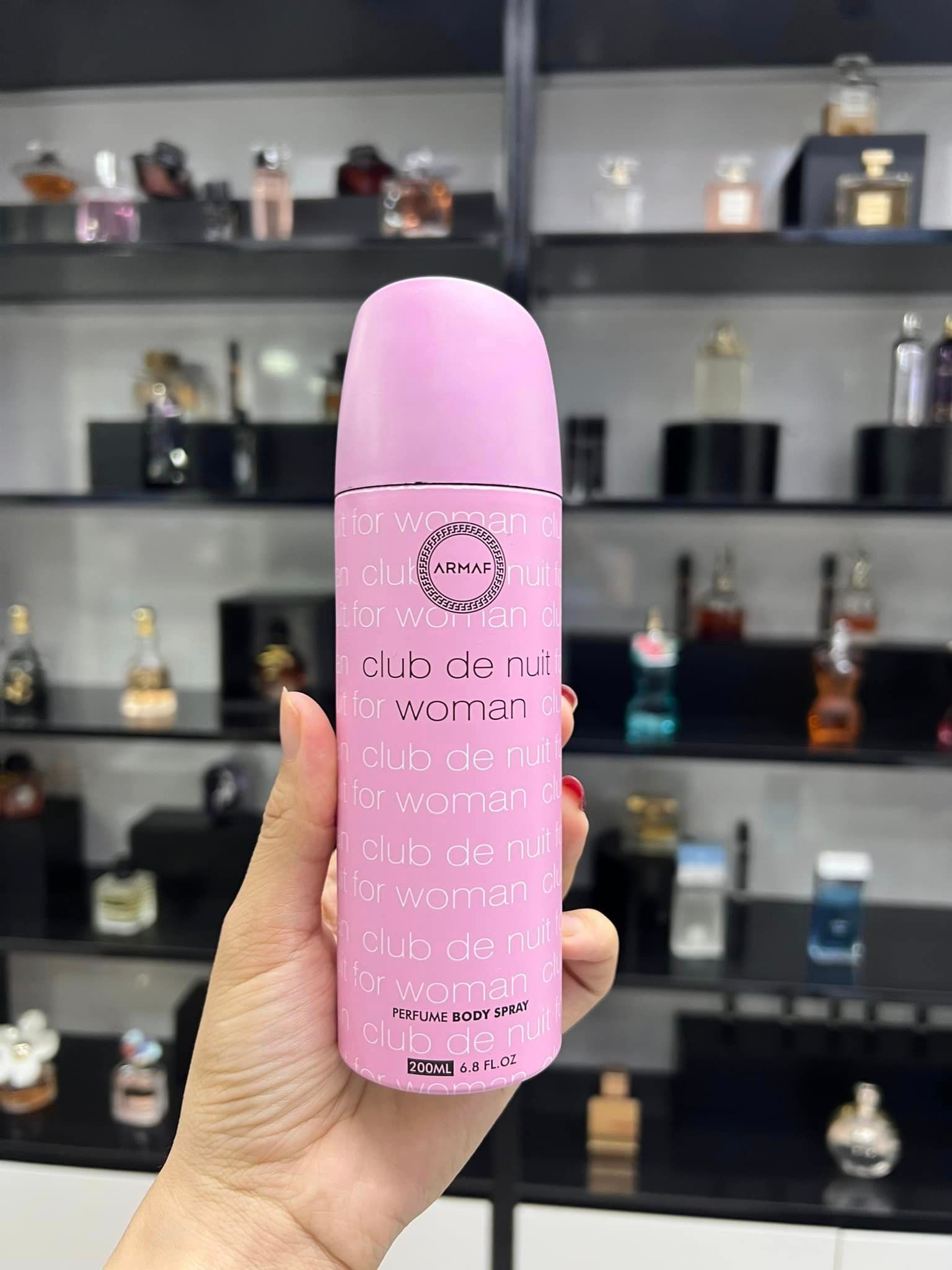  Xịt Thơm Armaf Club De Nuit Body Spray For Women 200ml 
