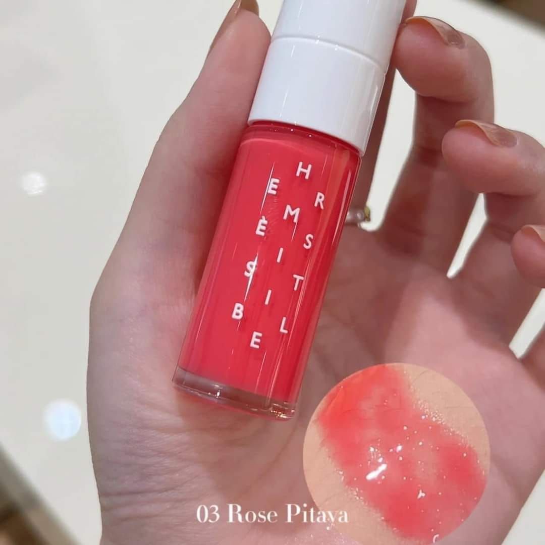  Son Dưỡng Hermès Hermesistible Infused Lip Care Oil 03 Rose Pitaya – Màu Hồng 