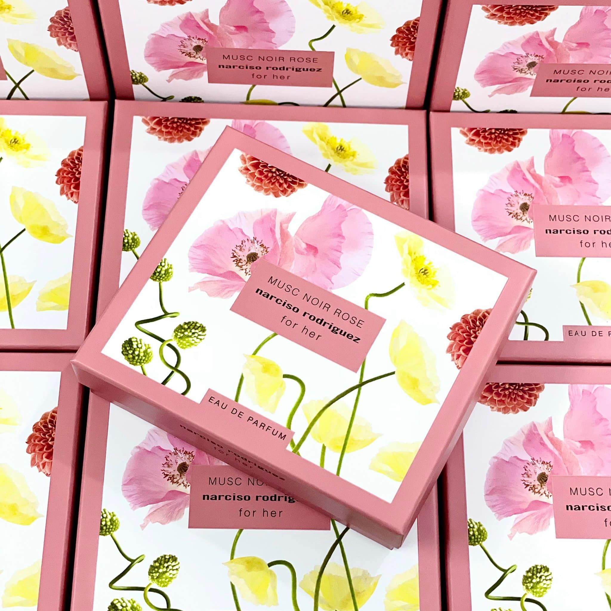  Set Nước Hoa Nữ Narciso Musc Noir Rose For Her EDP 