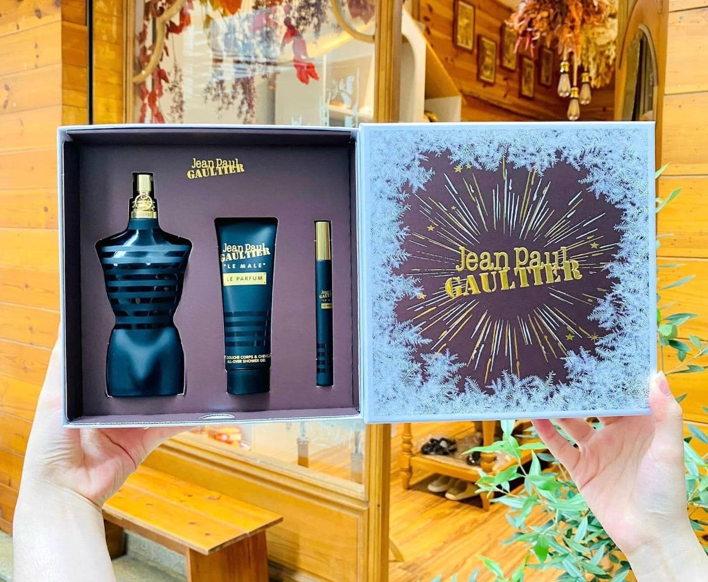  Set Jean Paul Gaultier Le Male Le Parfum 125ml Gift Set 3pcs 