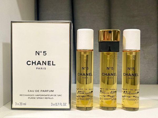  Set Nước Hoa Nữ Chanel No.5 EDP (3x20ml) 
