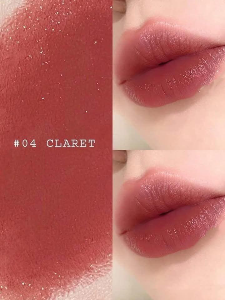  Son Bobbi Brown Luxe Matte 04 Claret - Mini Size 0.8g - Màu Đỏ Hồng Đất 