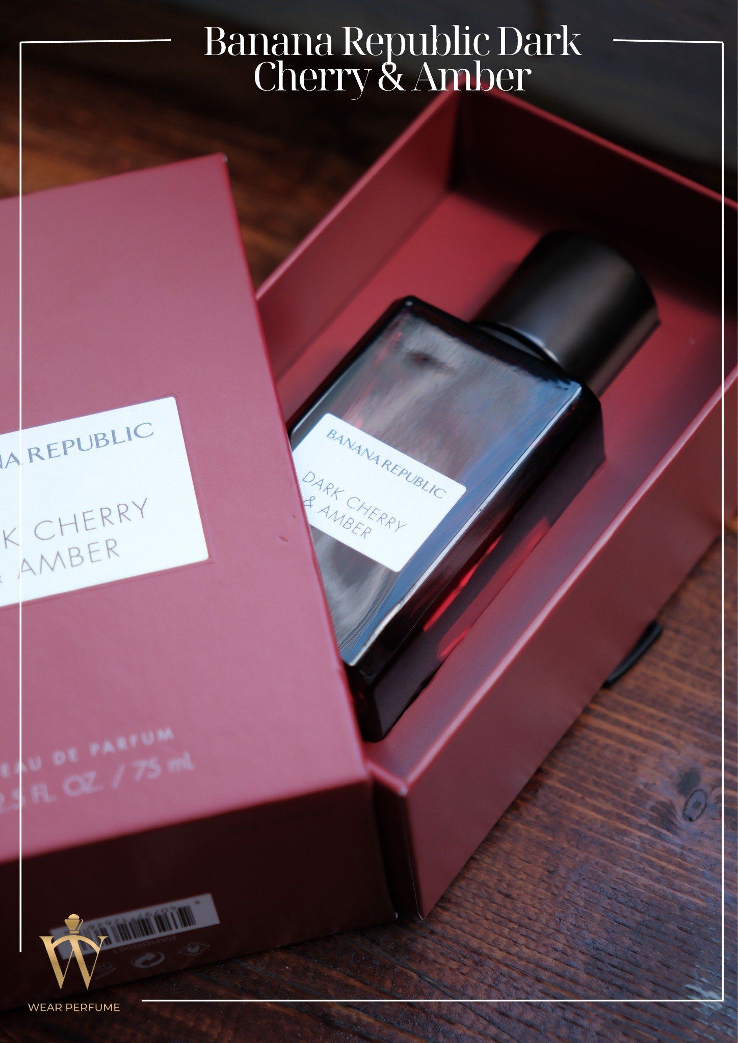  Banana Republic Dark Cherry & Amber 