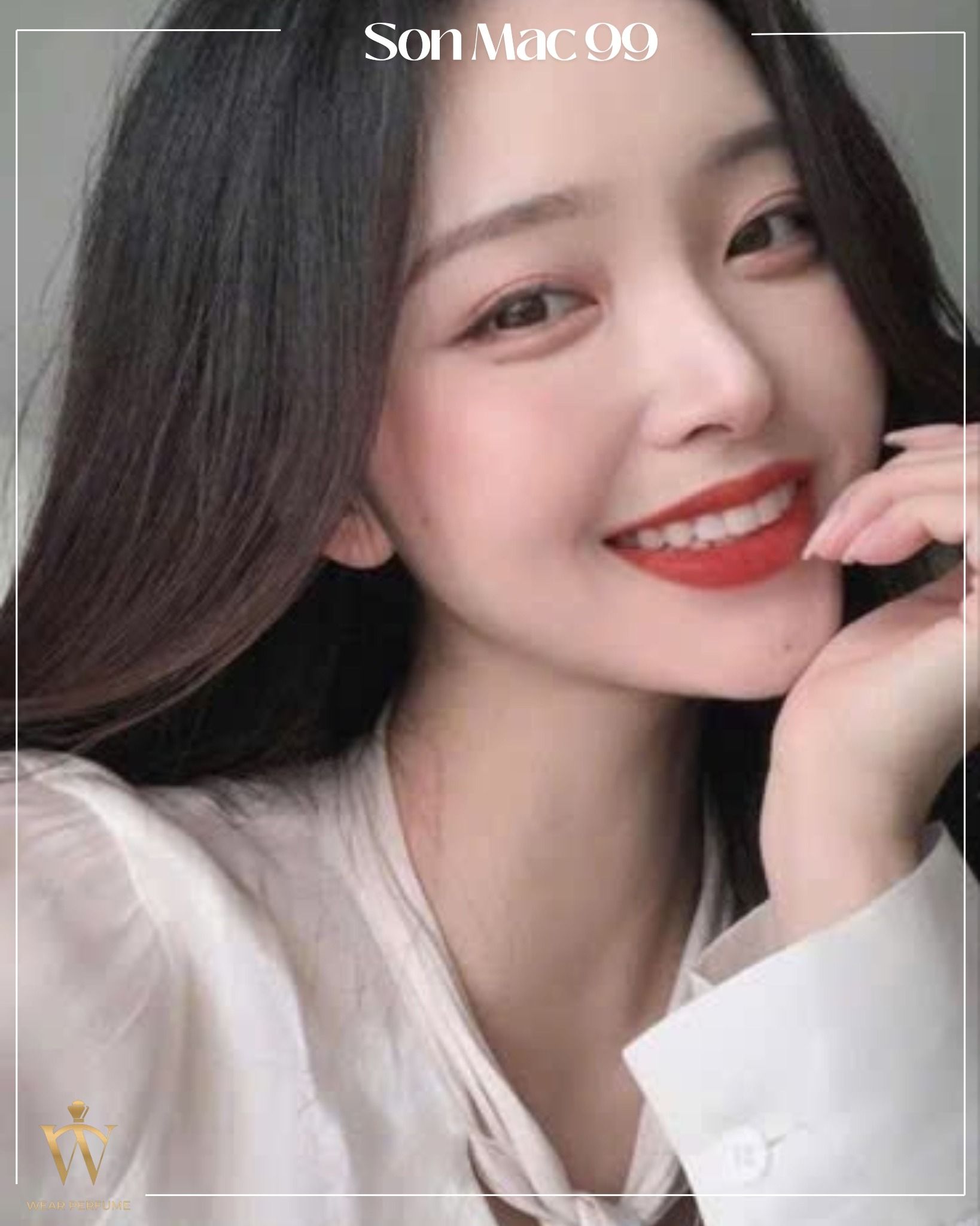  Son MAC Locked Kiss 24HR Lipstick Extra 99 Chili – Màu Đỏ Gạch 