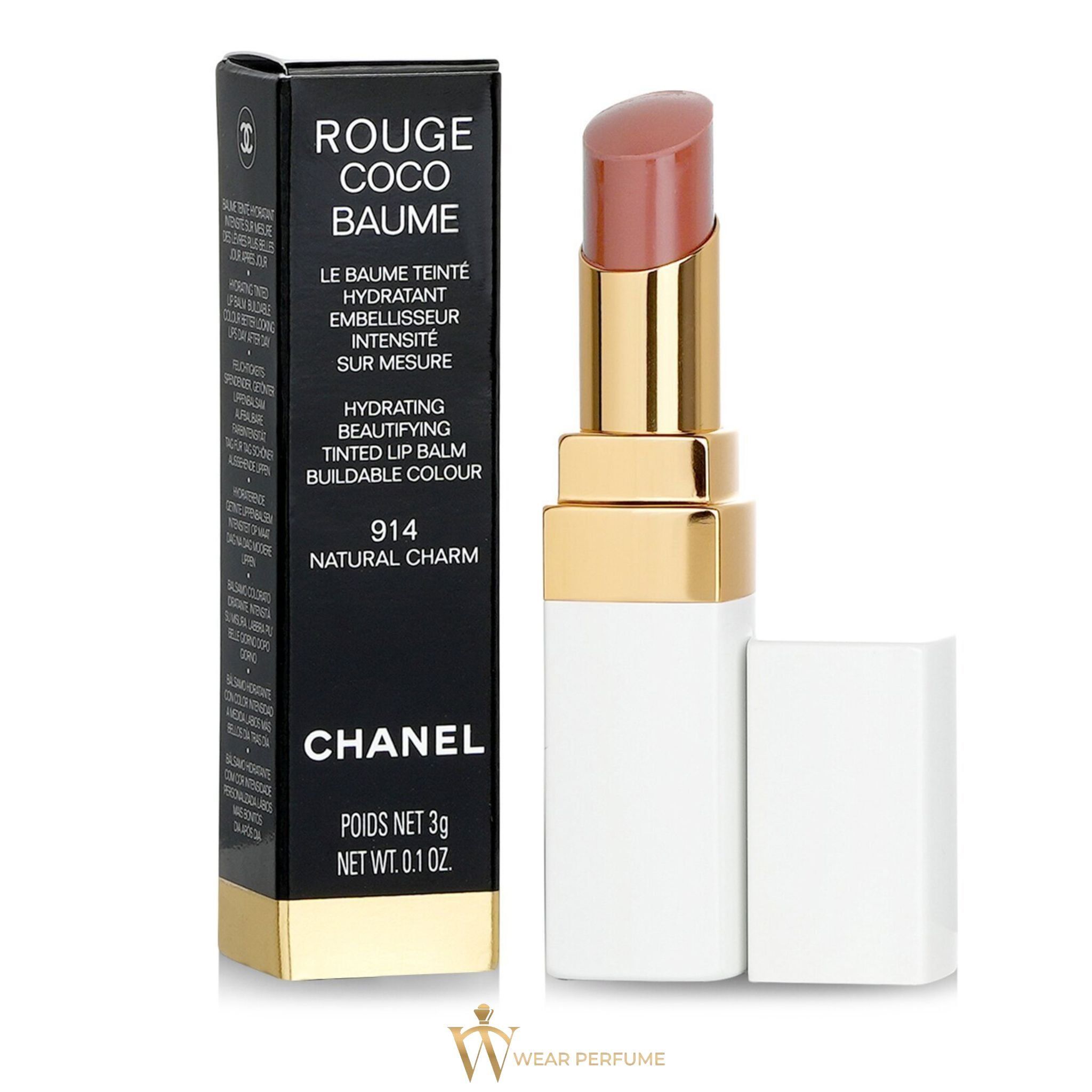  Son Dưỡng Chanel Rouge Coco Baume 914 Natural Charm - Màu Cam Đất 