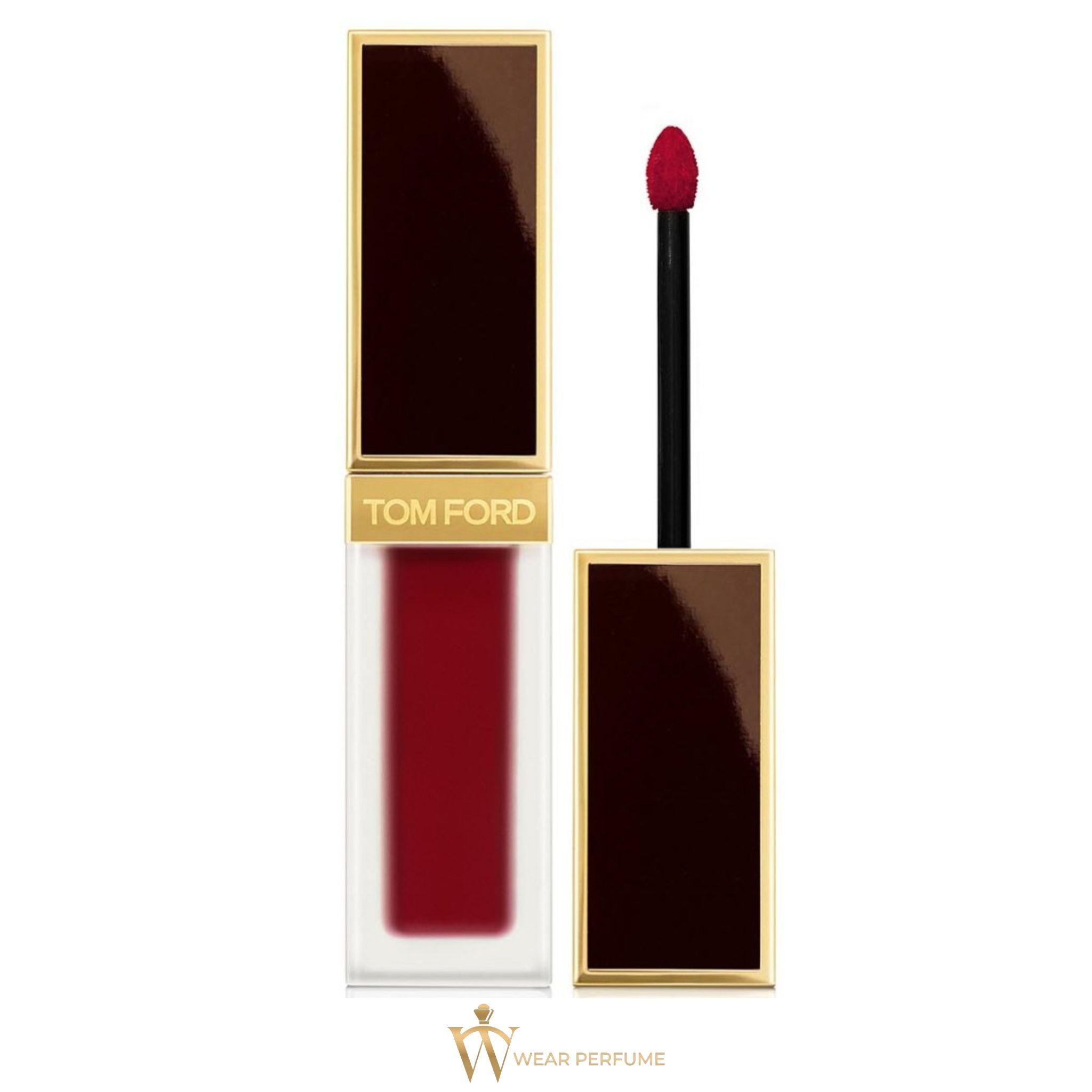  Son Kem Tom Ford Liquid Lip Luxe Matte 126 Illicit Kiss – Màu Đỏ Rượu Vang 