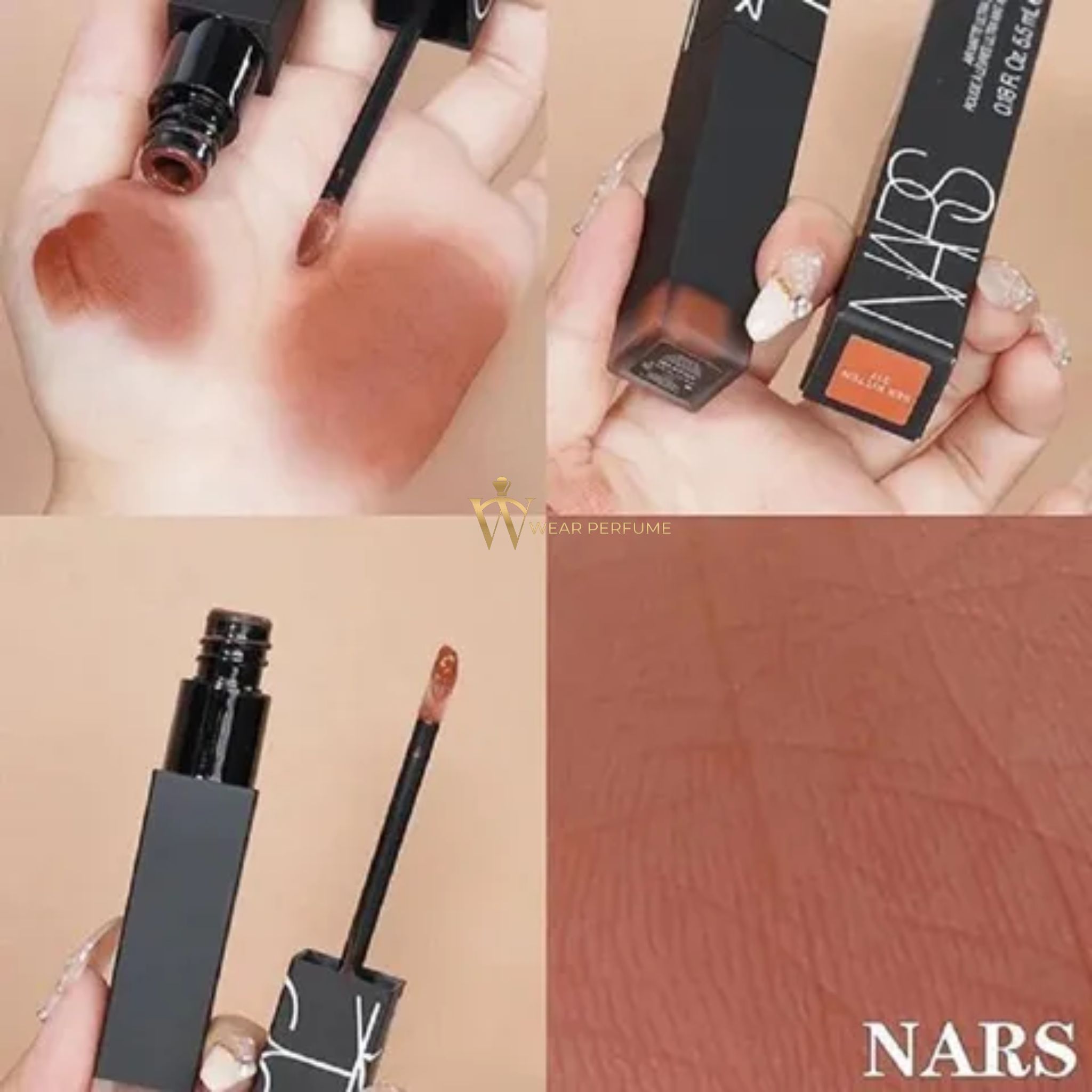  Son Kem Nars Air Matte Ultra Lip Tint 317 Sex Kitten - Màu Cam Nâu 