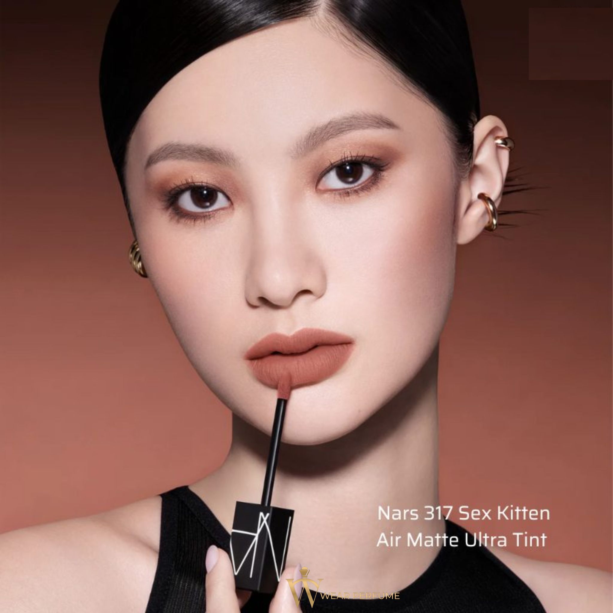  Son Kem Nars Air Matte Ultra Lip Tint 317 Sex Kitten - Màu Cam Nâu 