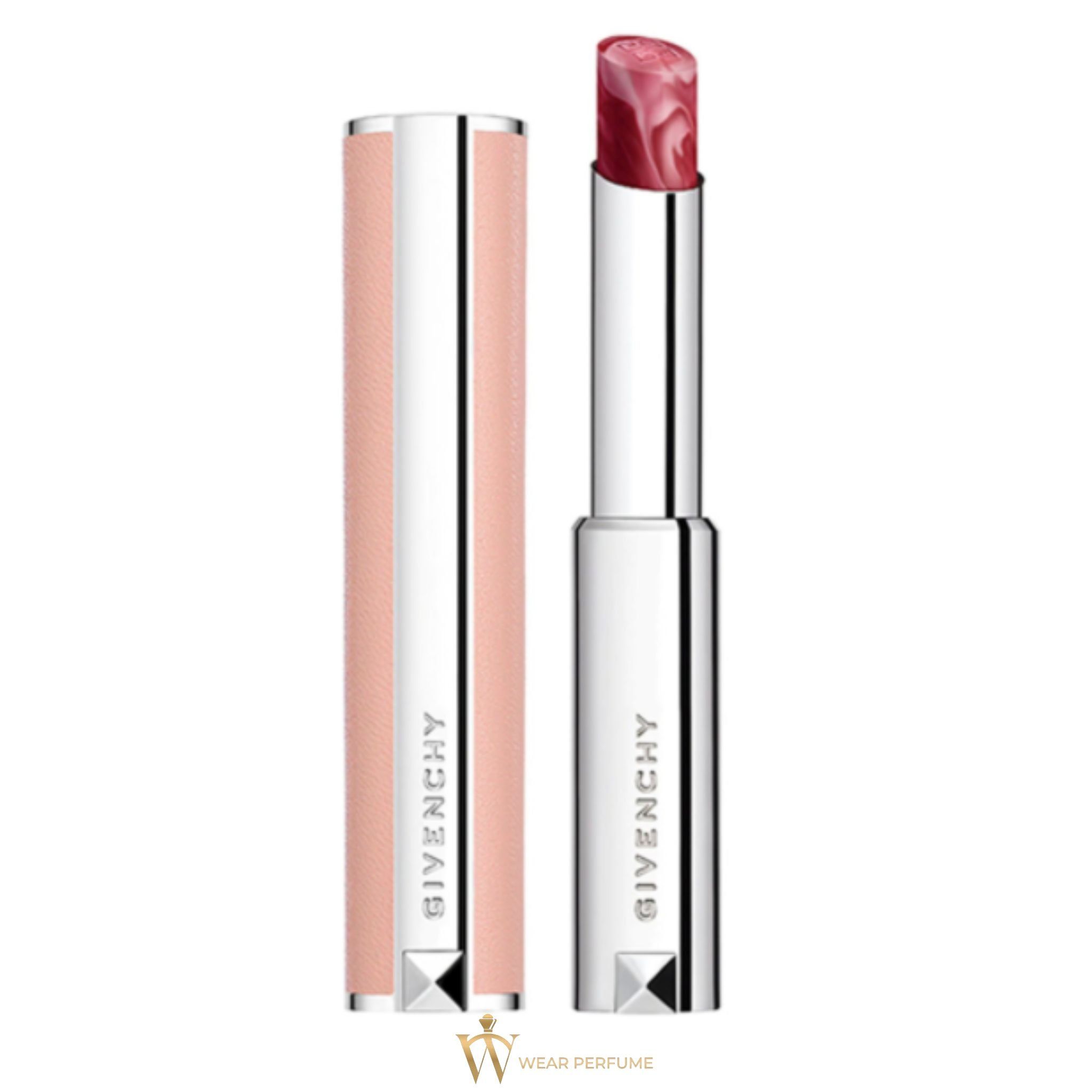  Son Dưỡng Givenchy Rose Perfecto Lip Balm 37 Rouge Grainé - Màu Đỏ Hồng 