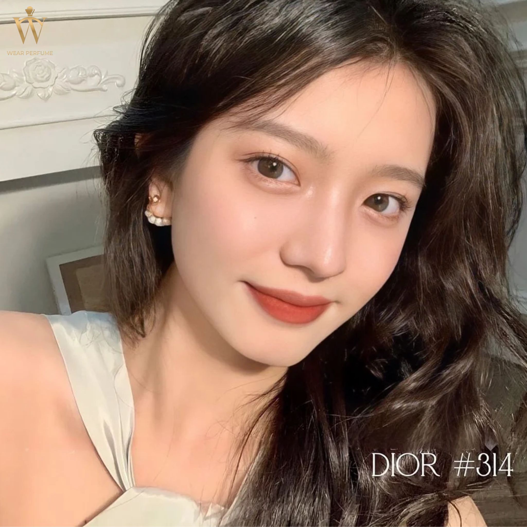  Son Dior Rouge Velvet 314 Grand Bal - Màu Cam Gạch (Mẫu 2024) 