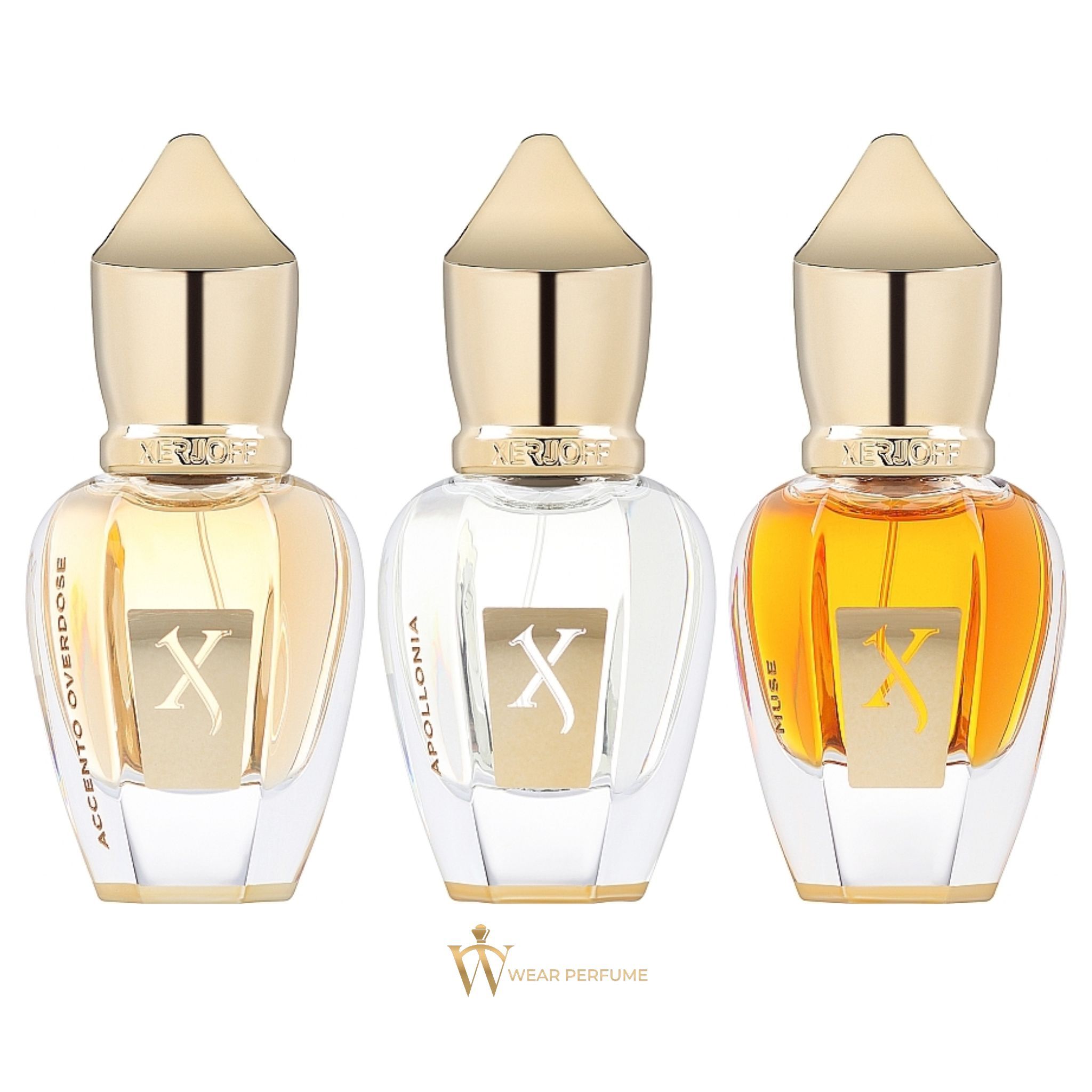  Discovery Set Xerjoff Muse + Apollonia + Accento Overdose 