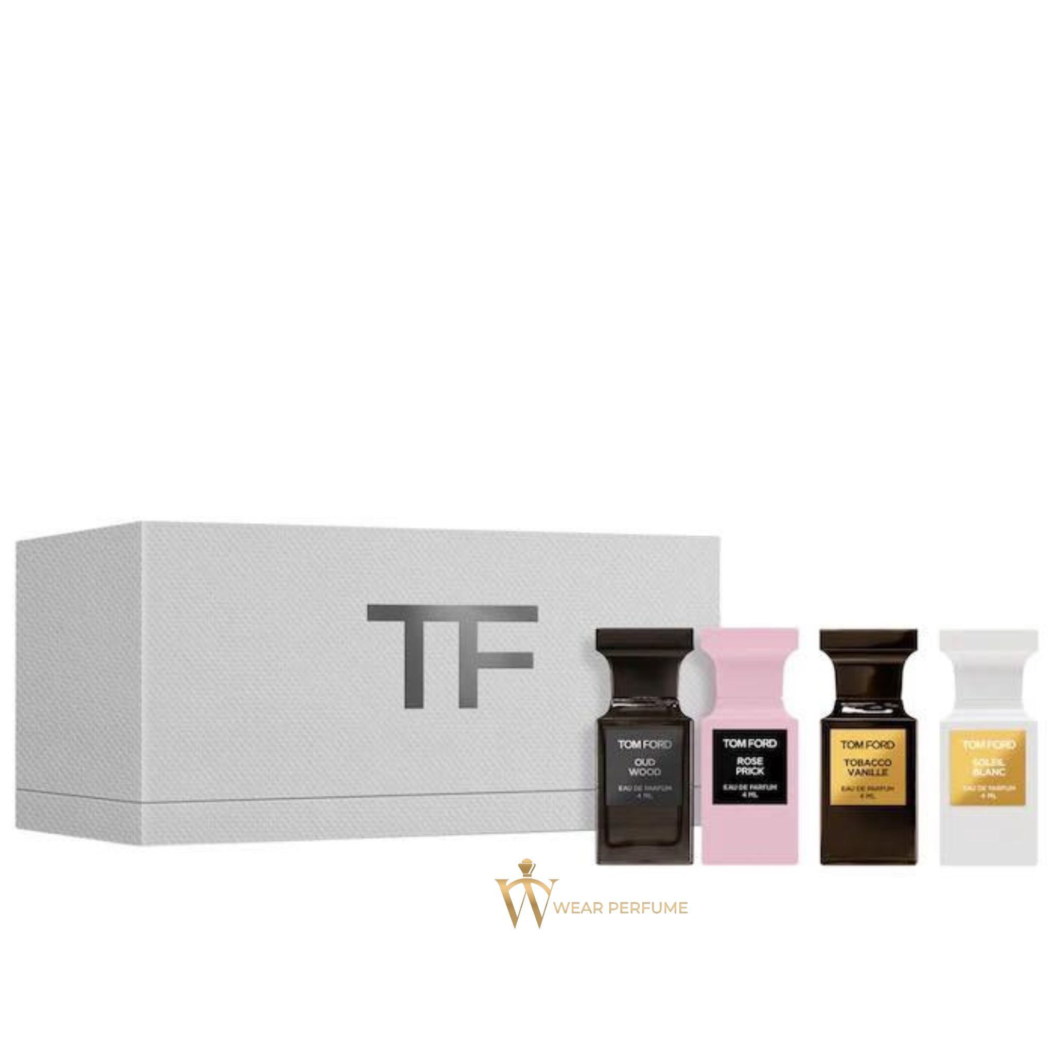  Bộ quà tặng nước hoa Tom Ford Private Blend mini 4 chai 