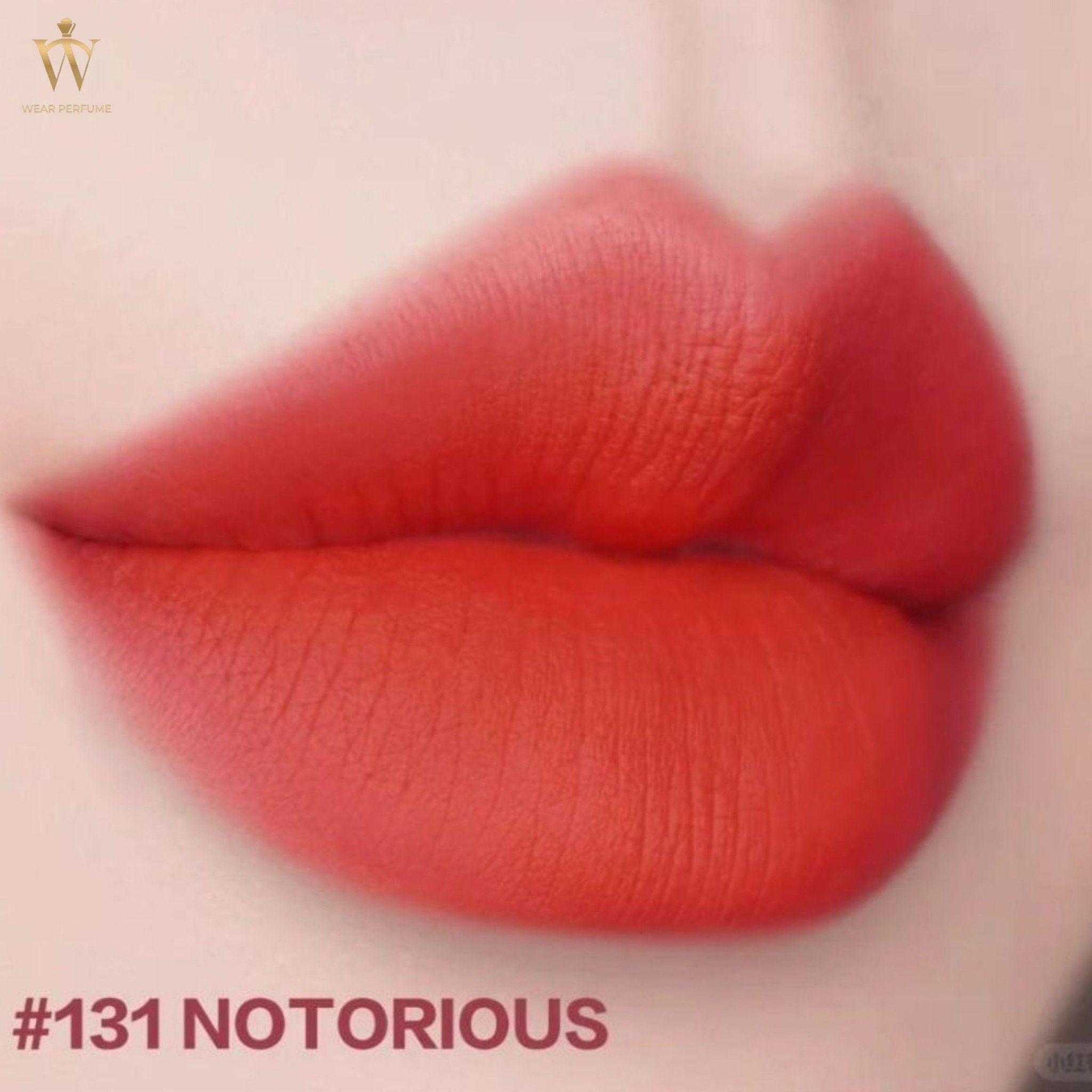  Son Nars Powermatte Lipstick Notorious 131 - Màu Đỏ Cam 