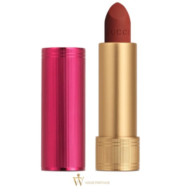  Son Gucci Matte 505 Janet Rust - Limited Edition - Màu Đỏ Gạch 