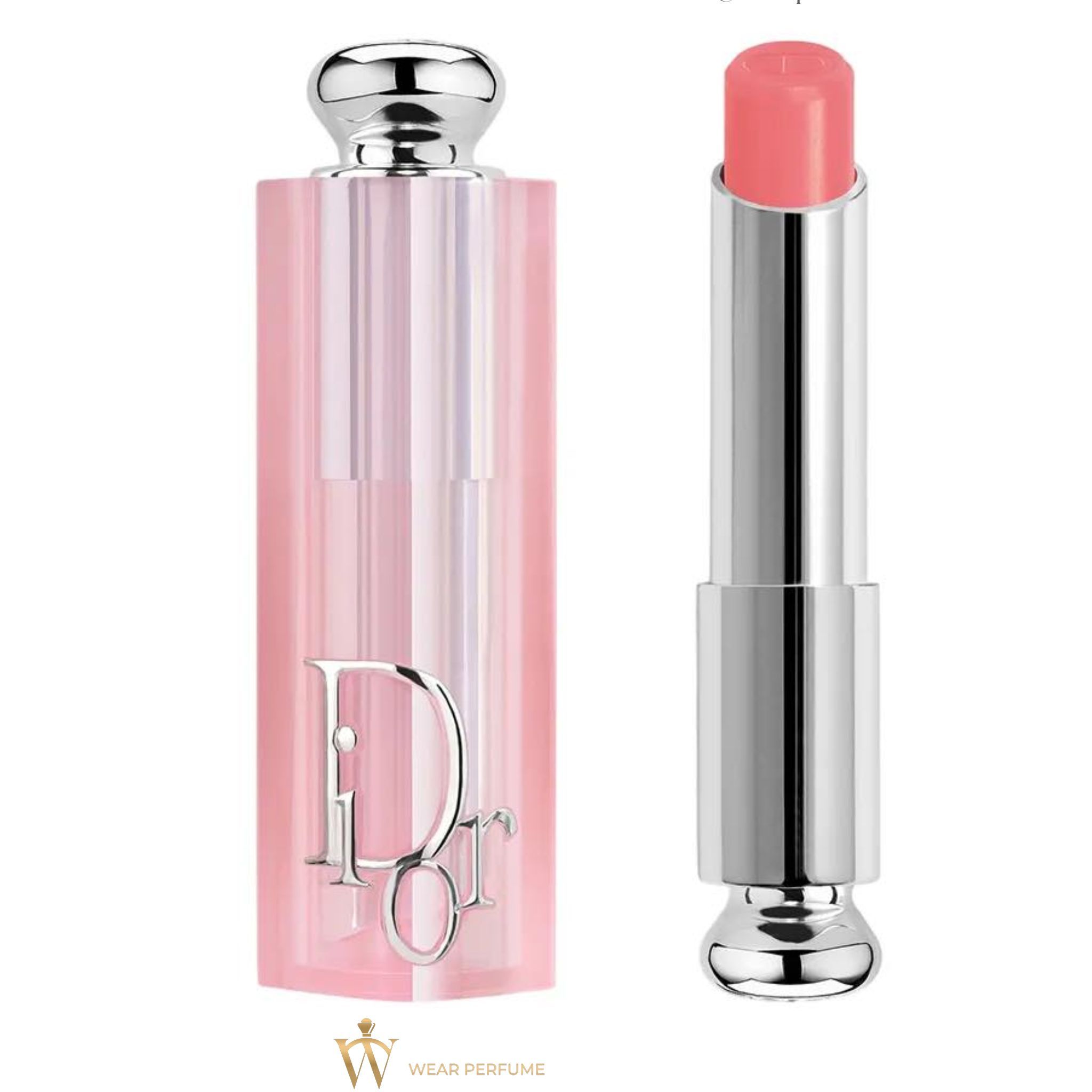  Son Dưỡng Dior Addict Lip Glow Màu 077 Candy (2025) - Màu Hồng Cam Baby 