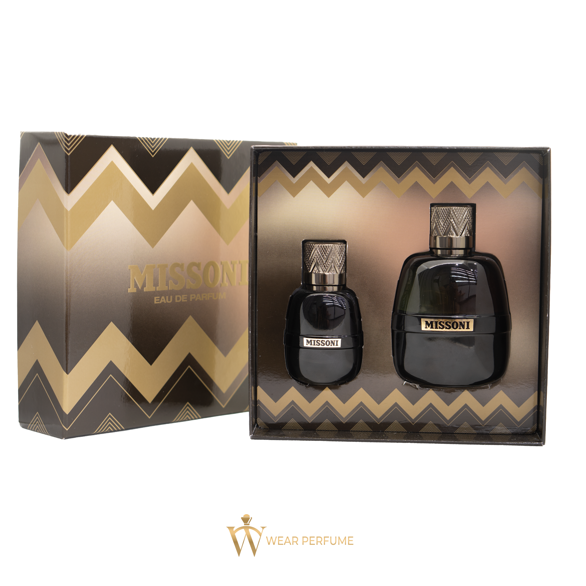  Set Nước Hoa Missoni Parfum Pour Homme EDP (100ml x 30ml) 