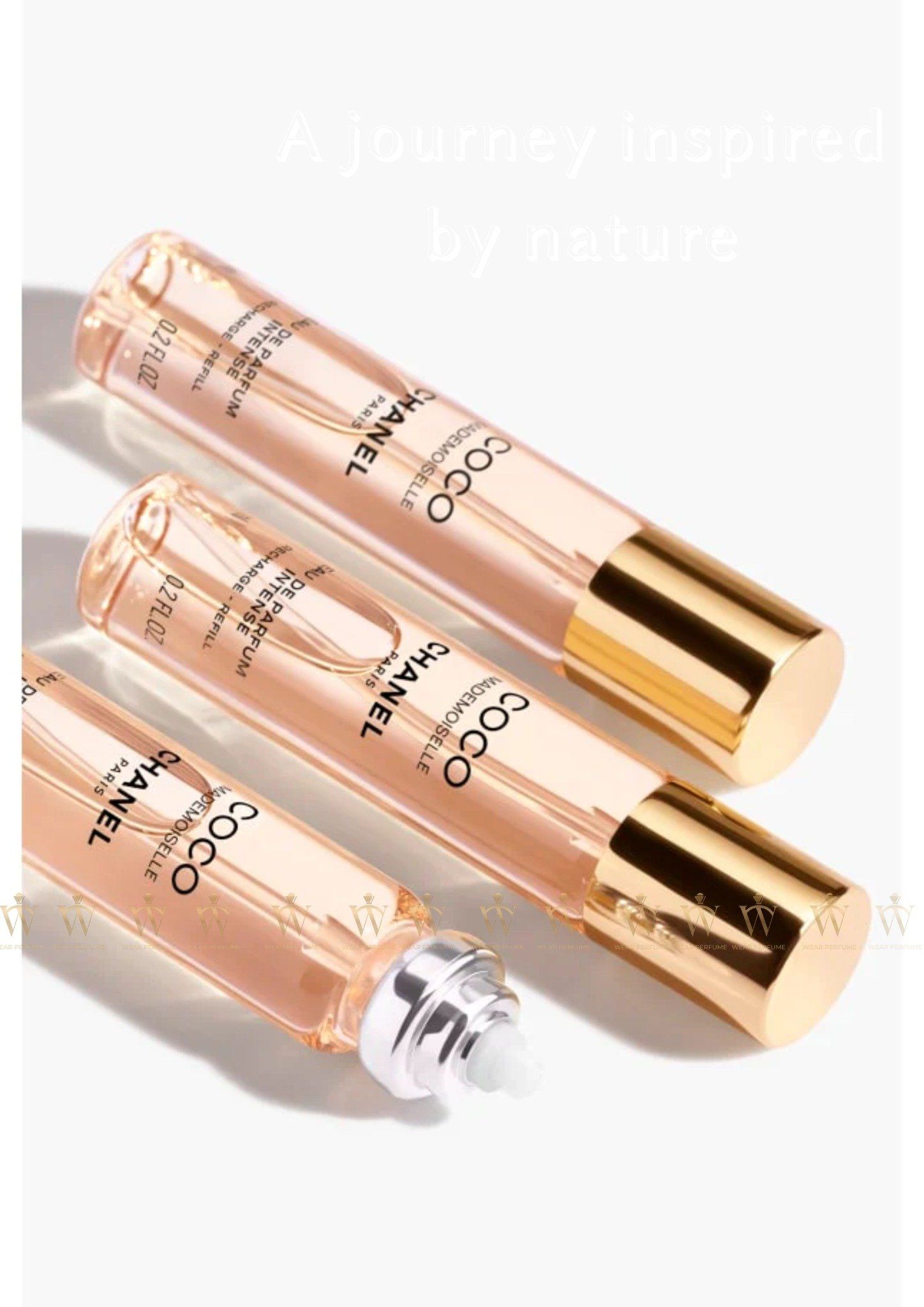  Set Nước Hoa Chanel Coco Mademoiselle Eau De Parfum Intense Twist & Spray Set (7ml x 3) 