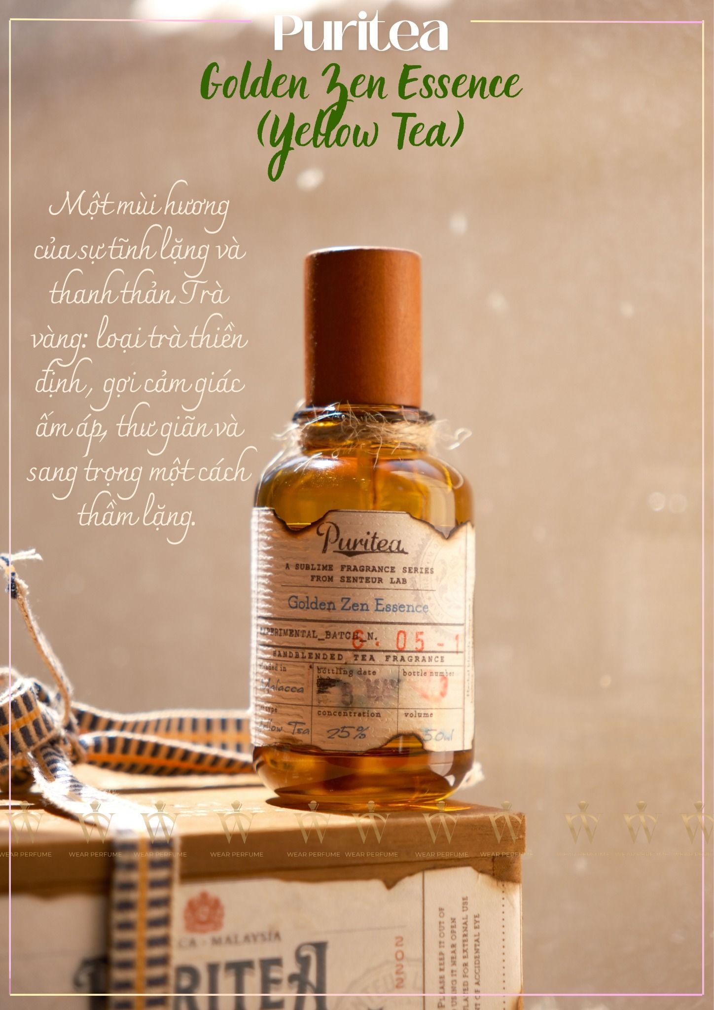  Puritea Golden Zen Essence (Yellow Tea) 