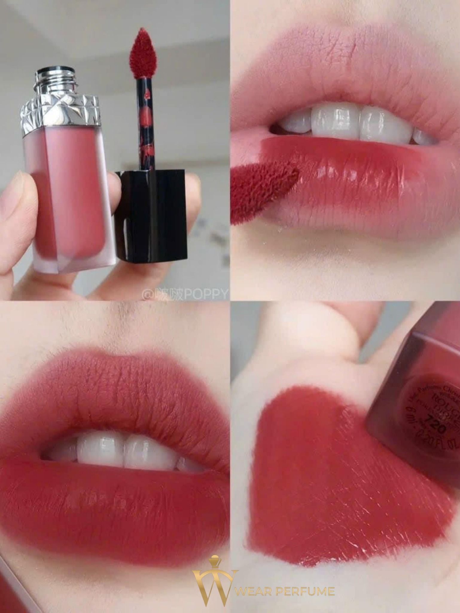  Son Kem Dior Rouge Forever Liquid 720 Forever Icone – Màu Hồng Đất 