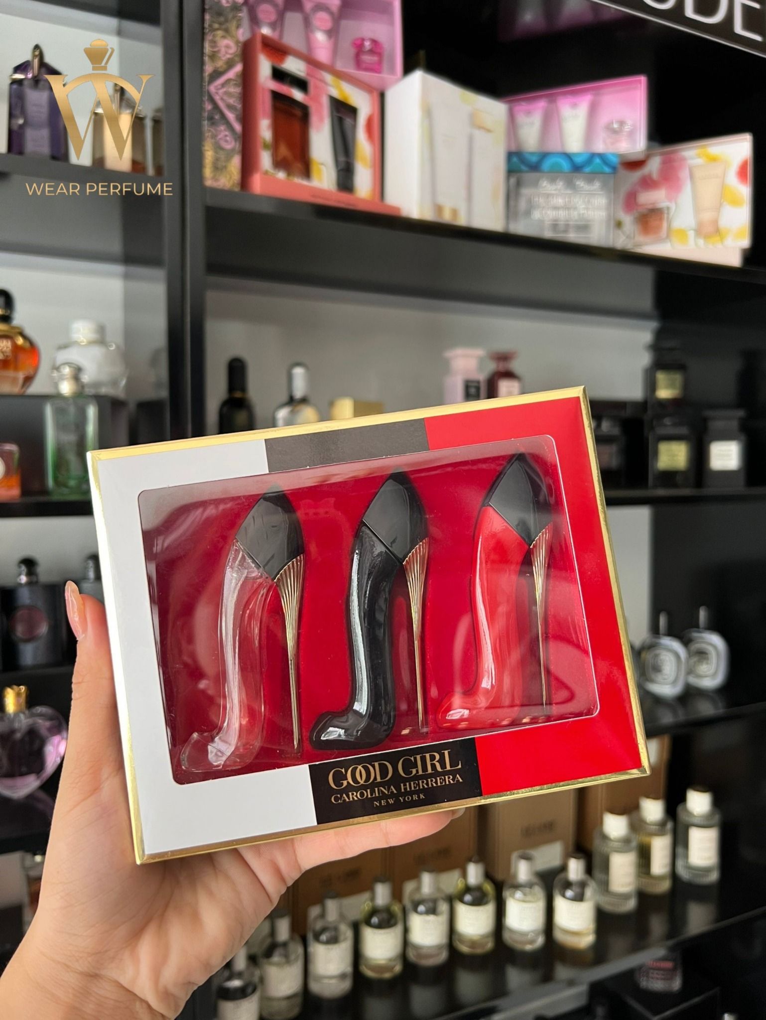  Set Nước Hoa Nữ Carolina Herrera Good Girl (3x7ml) 