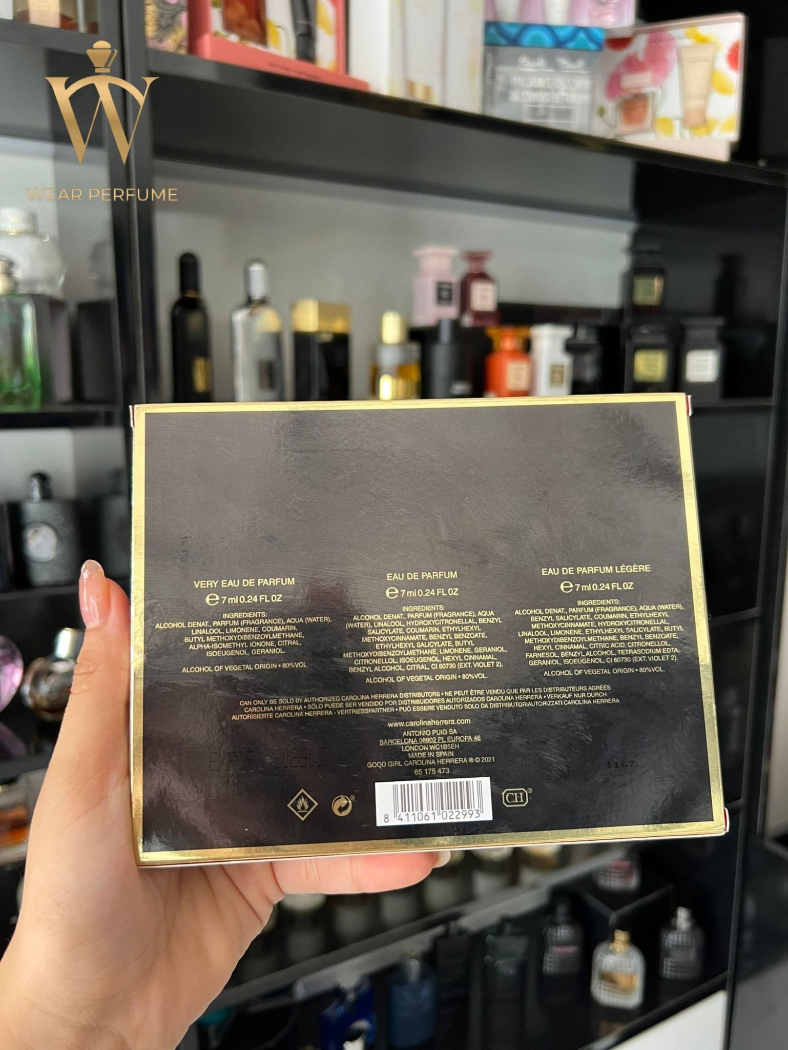  Set Nước Hoa Nữ Carolina Herrera Good Girl (3x7ml) 