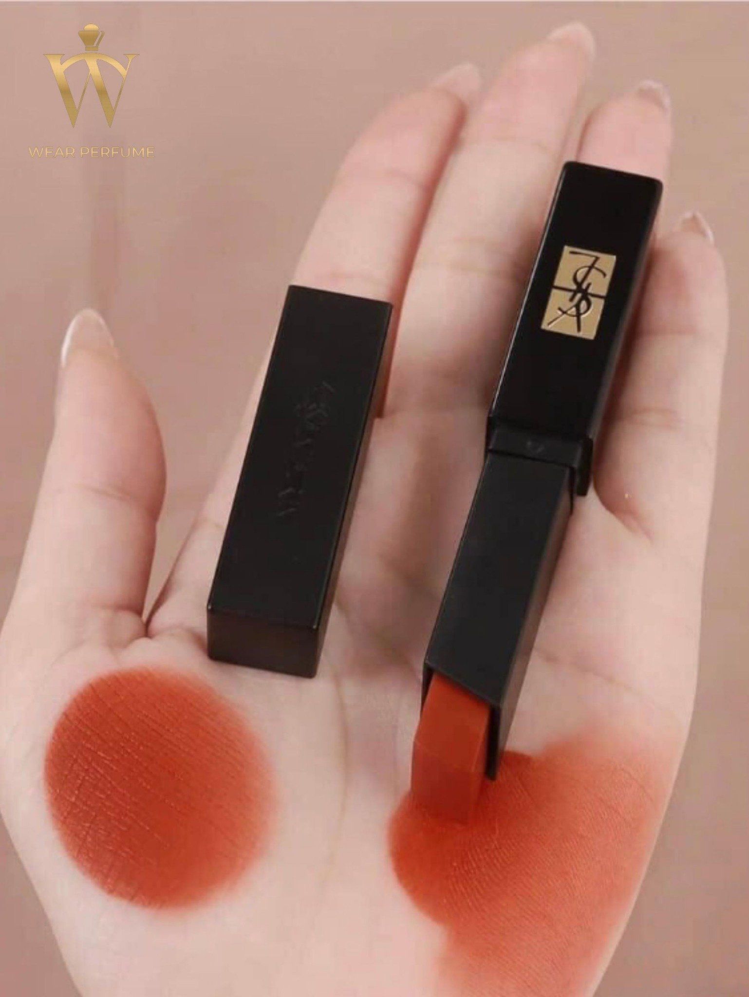  Son YSL The Slim Velvet Radical 313 Irreverent Cinnamon – Màu Cam Cháy 