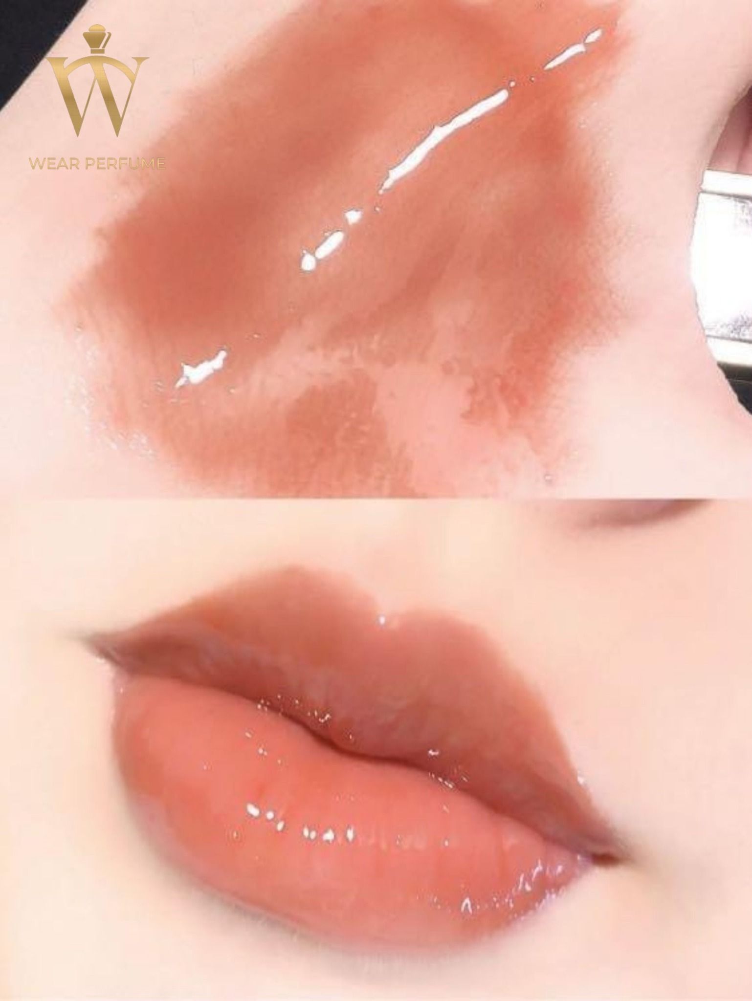  Son Kem Tom Ford Gloss Luxe Lip Gloss 08 Inhibition -  Màu Cam Đất 