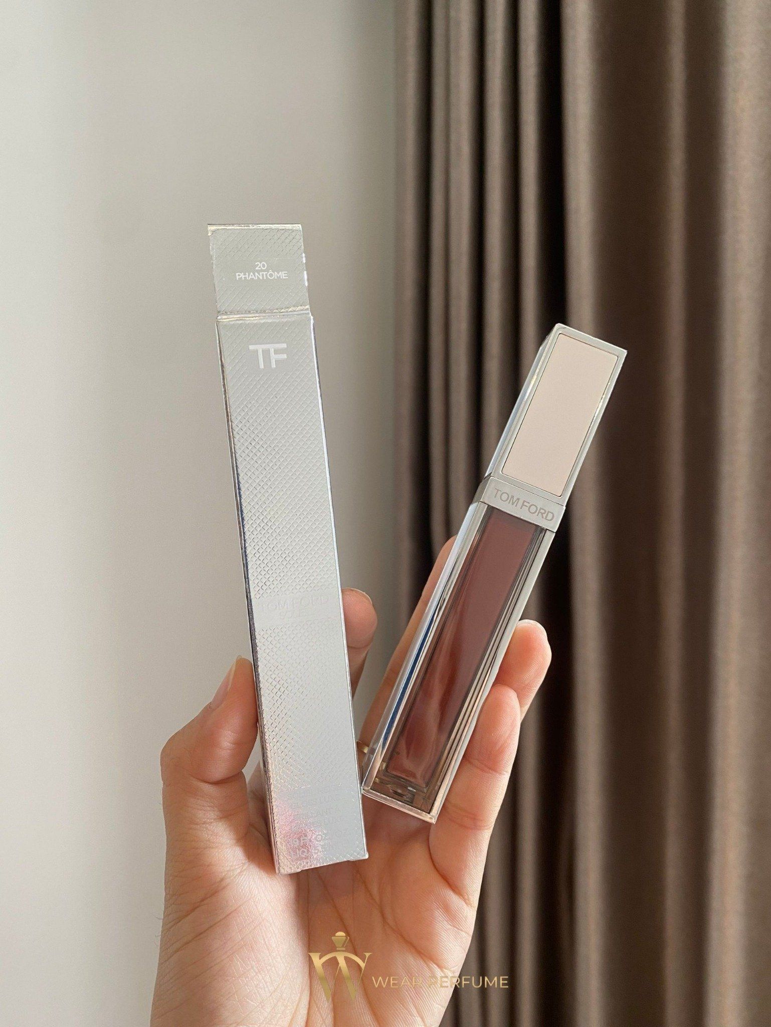  Son Kem Tom Ford Gloss Luxe Lip Gloss 20 Phantome - Màu Nâu Đất 