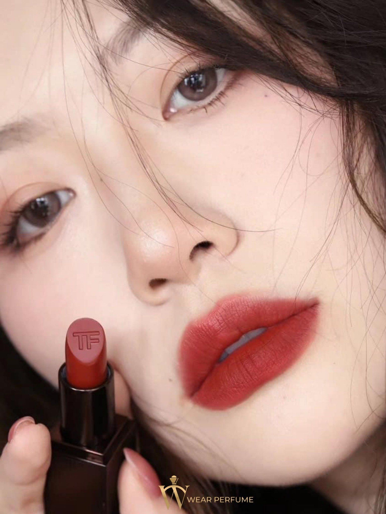  Son Tom Ford 02 Rose Petal - Limited ( Mới Nhất ) - Màu Đỏ Đất 