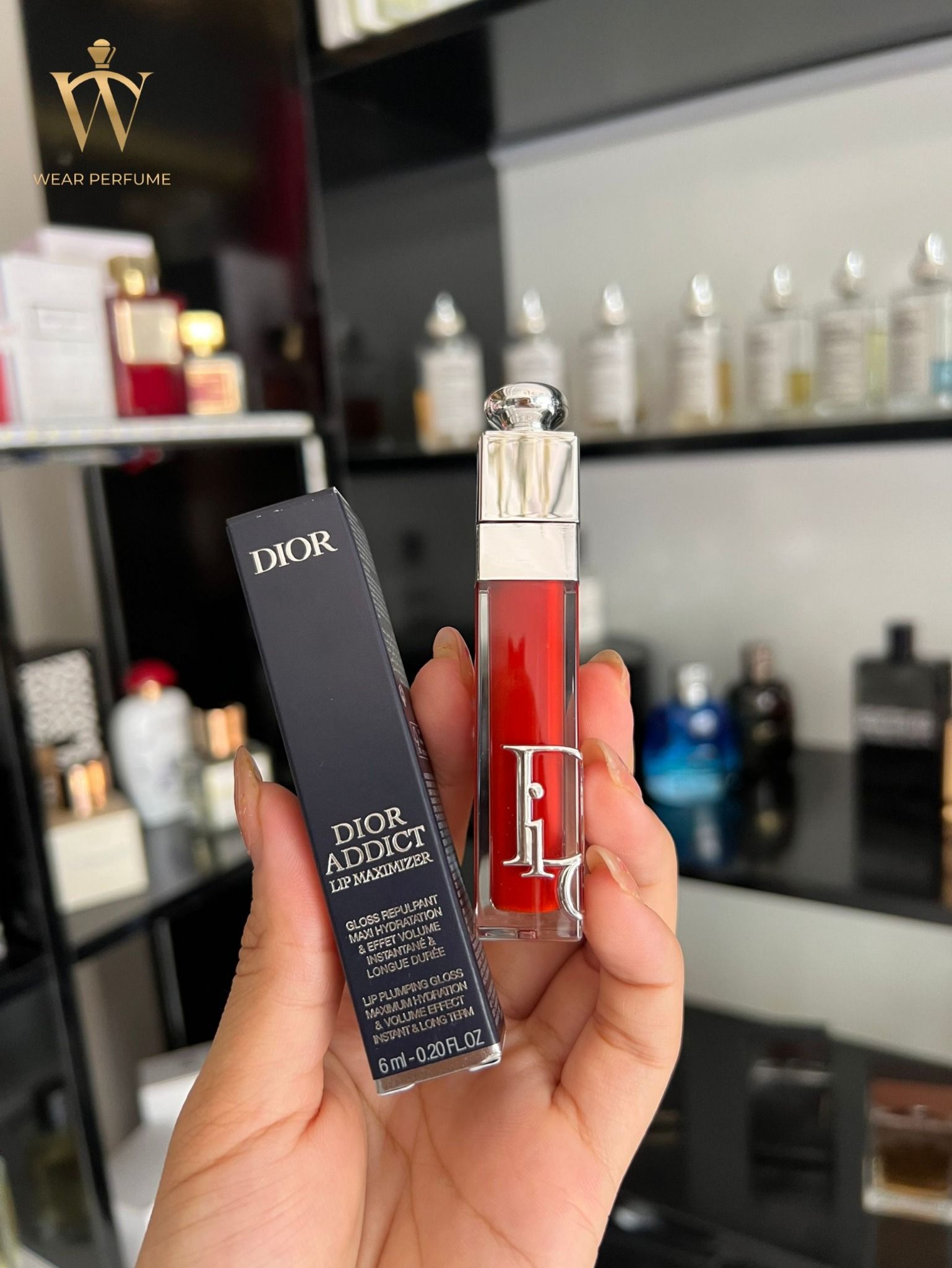  Son Dior Addict Lip Maximizer 028 Intense - Màu Đỏ Gạch 