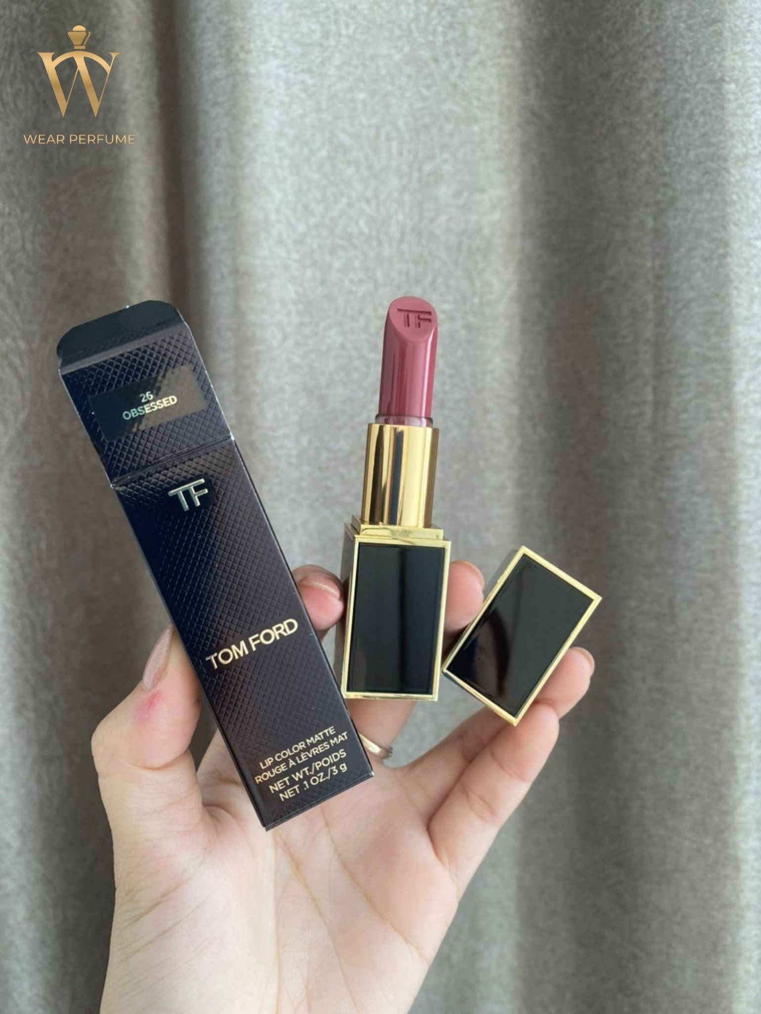  Son Tom Ford Lip Color 26 Obsessed - Màu Hồng Đất 