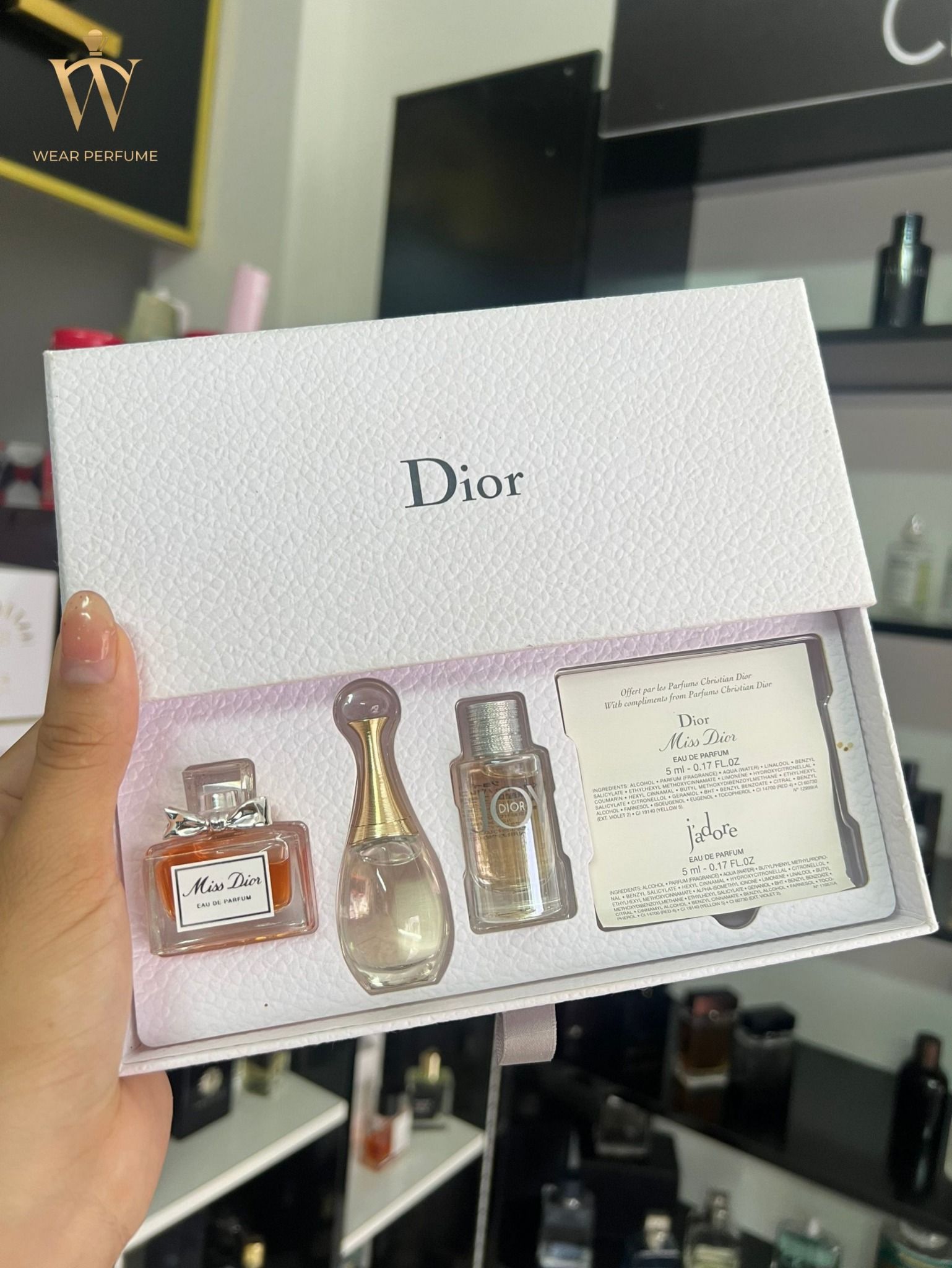  Set Quà Tặng Dior Mini 3 Chai 