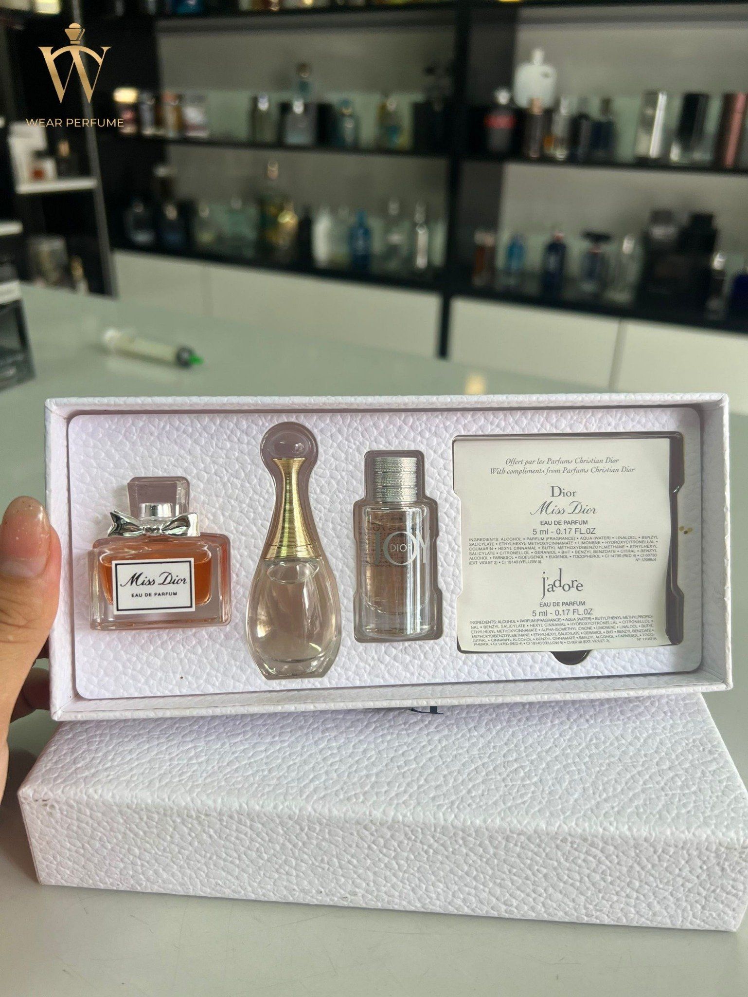  Set Quà Tặng Dior Mini 3 Chai 