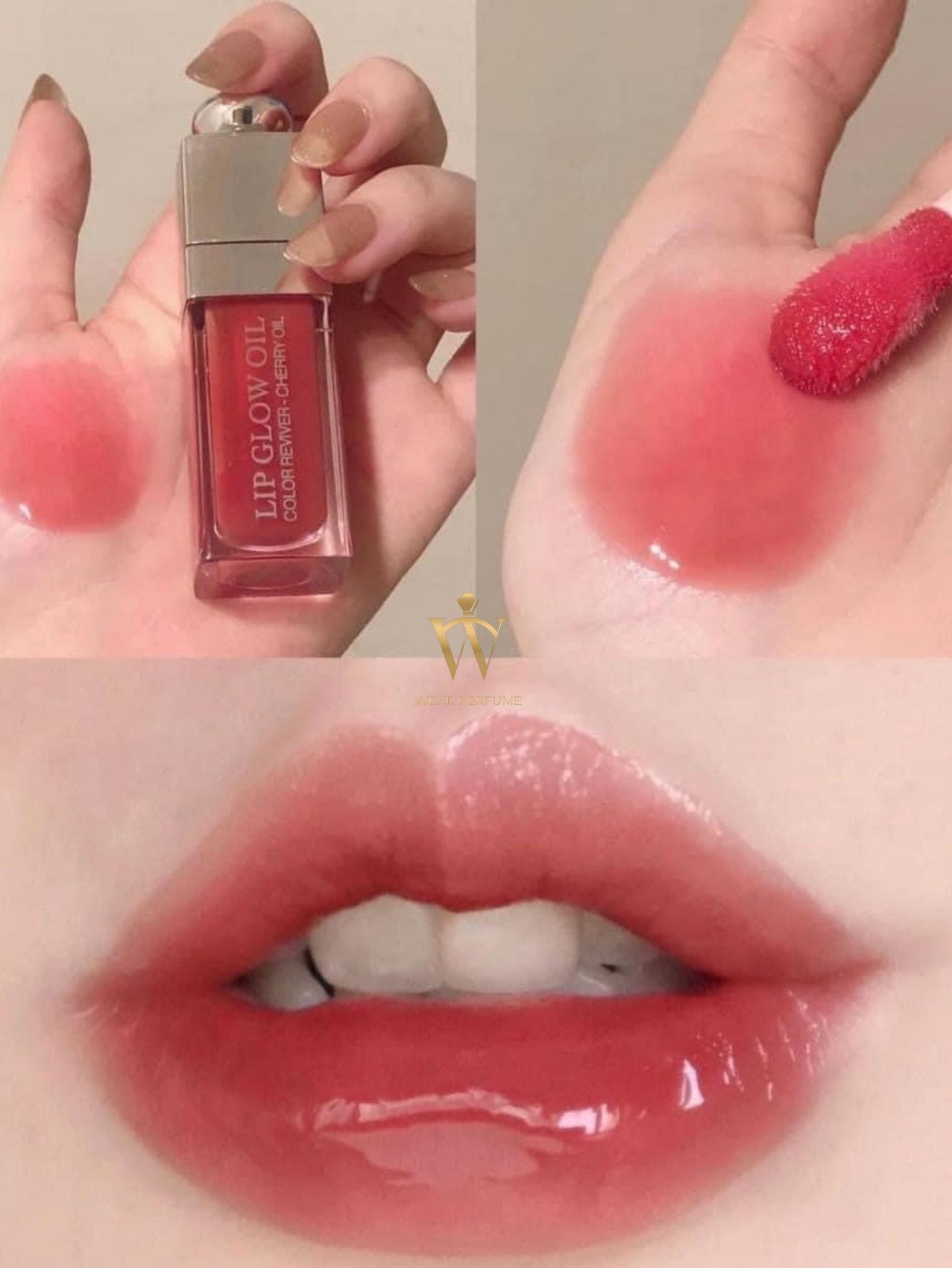  Son Dưỡng Dior Addict Lip Glow Oil 012 Rosewood - Màu Hồng Đào 