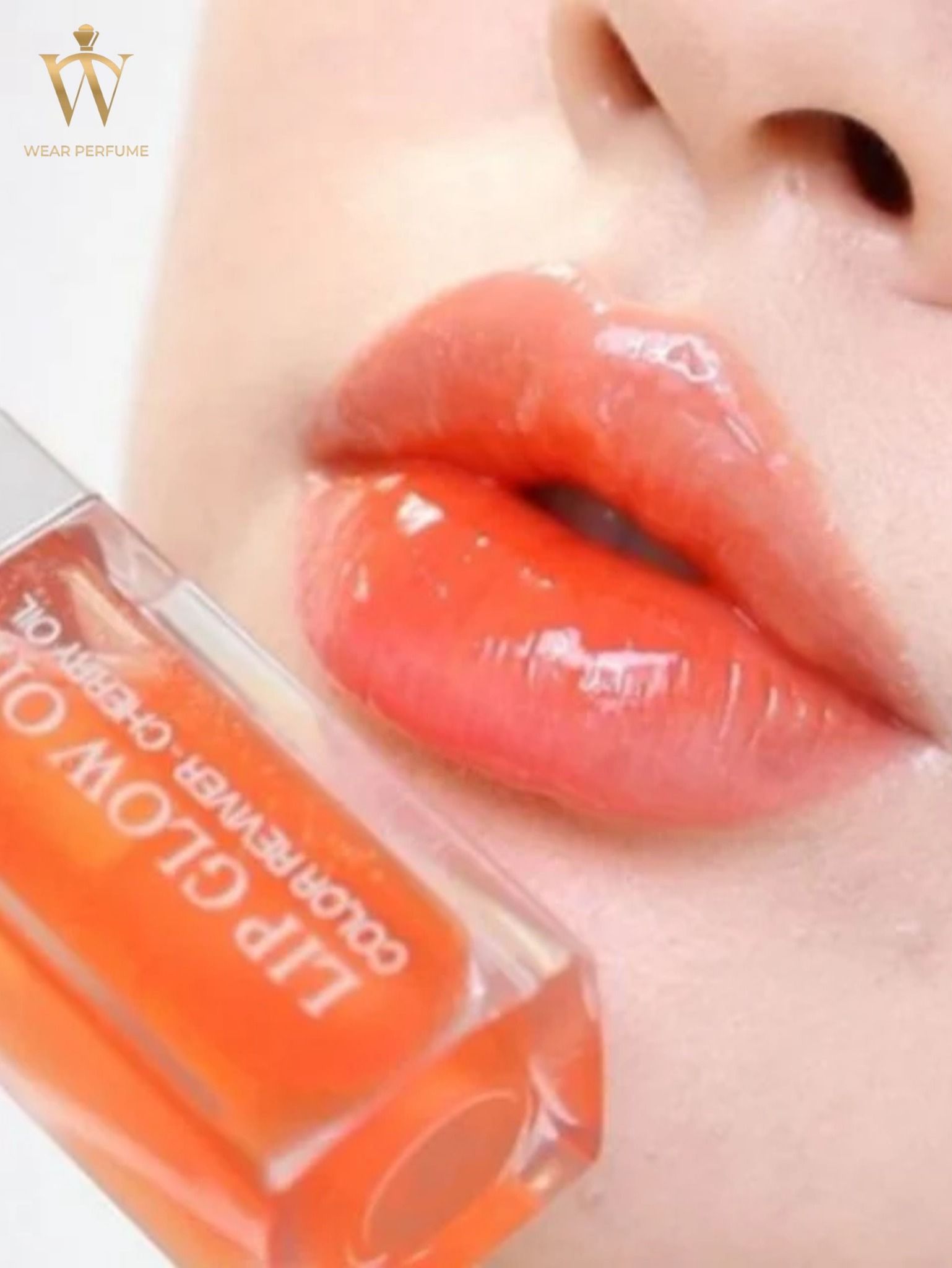  Son Dưỡng Dior Addict Lip Glow Oil Màu 004 Coral - Màu Cam Nhạt 