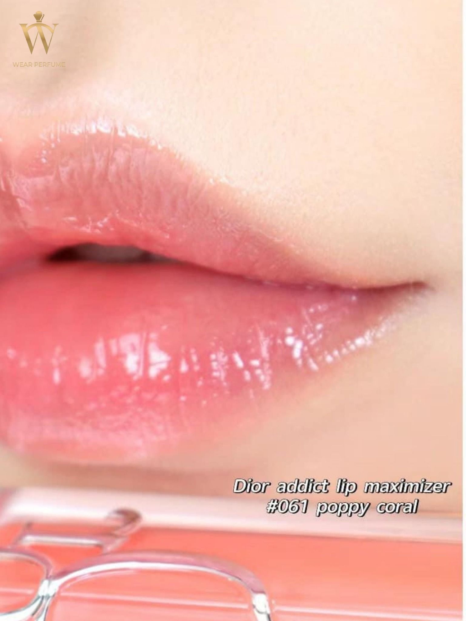  Son Dưỡng Dior Addict Lip Maximizer 061 Poppy Coral - Màu Đào Cam San Hô 