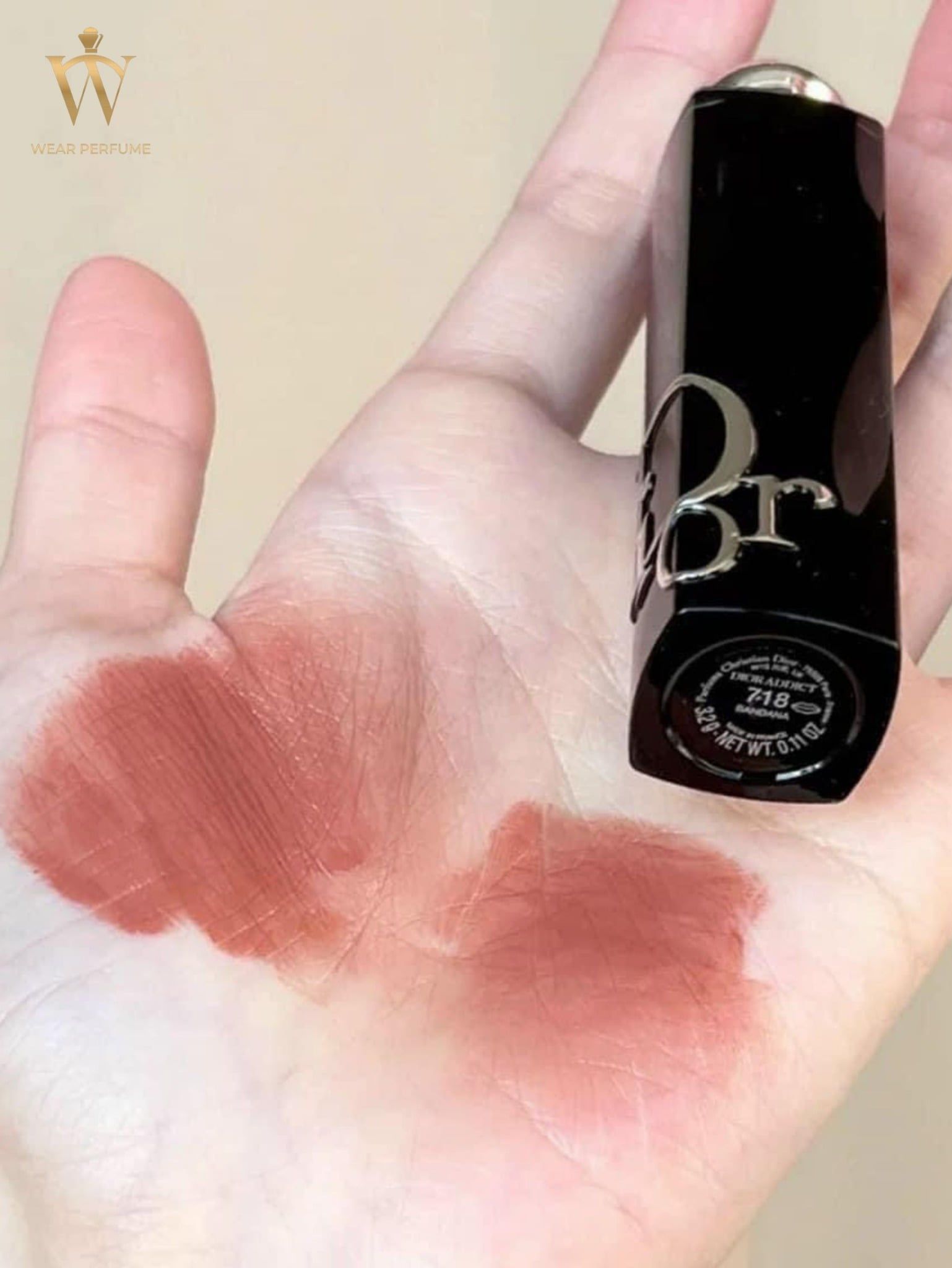  Son Dior Addict Lipstick Rouge Shine Màu 718 Bandana - Màu Nâu Cinnamon 