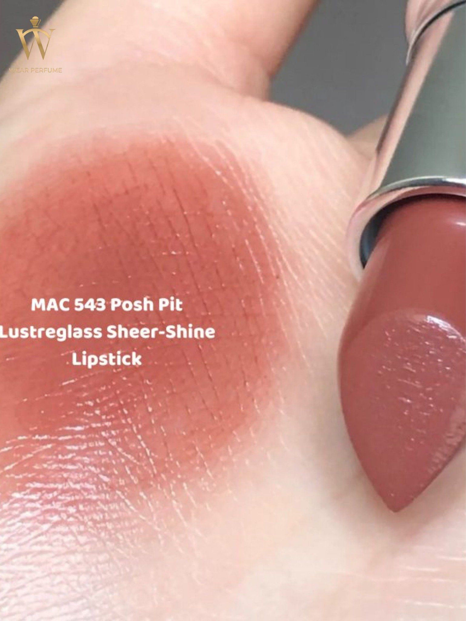  Set Son Mac Powder Kiss Lipstick Màu 543 Đỏ Cam Đất và 544 Đỏ Hồng Đất (1.8g x 2pcs) 