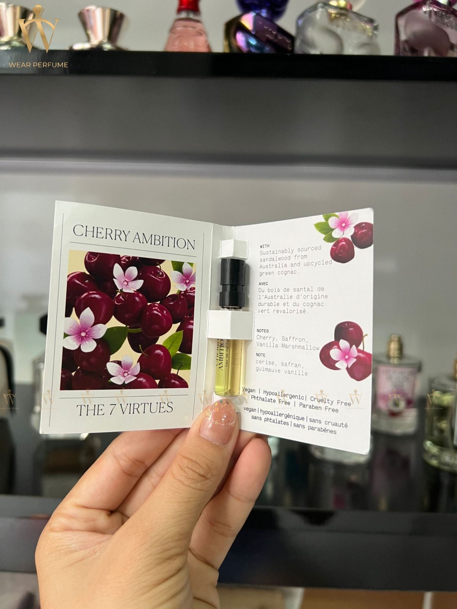  Vial The 7 Virtues Cherry Ambition Eau de Parfum 1.7ml 