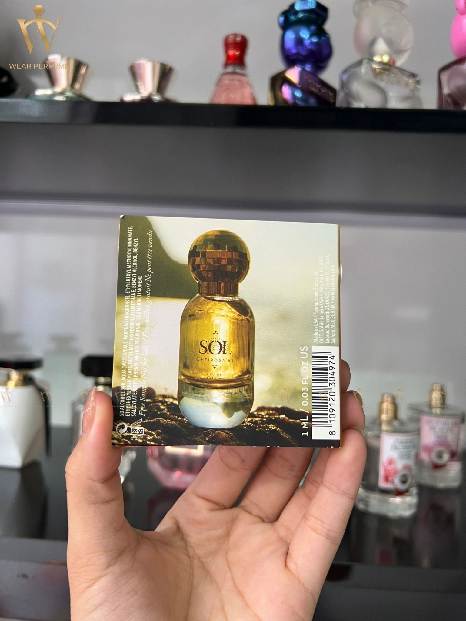  Vial Sol de Janeiro SOL Cheirosa ’62 Eau de Parfum 