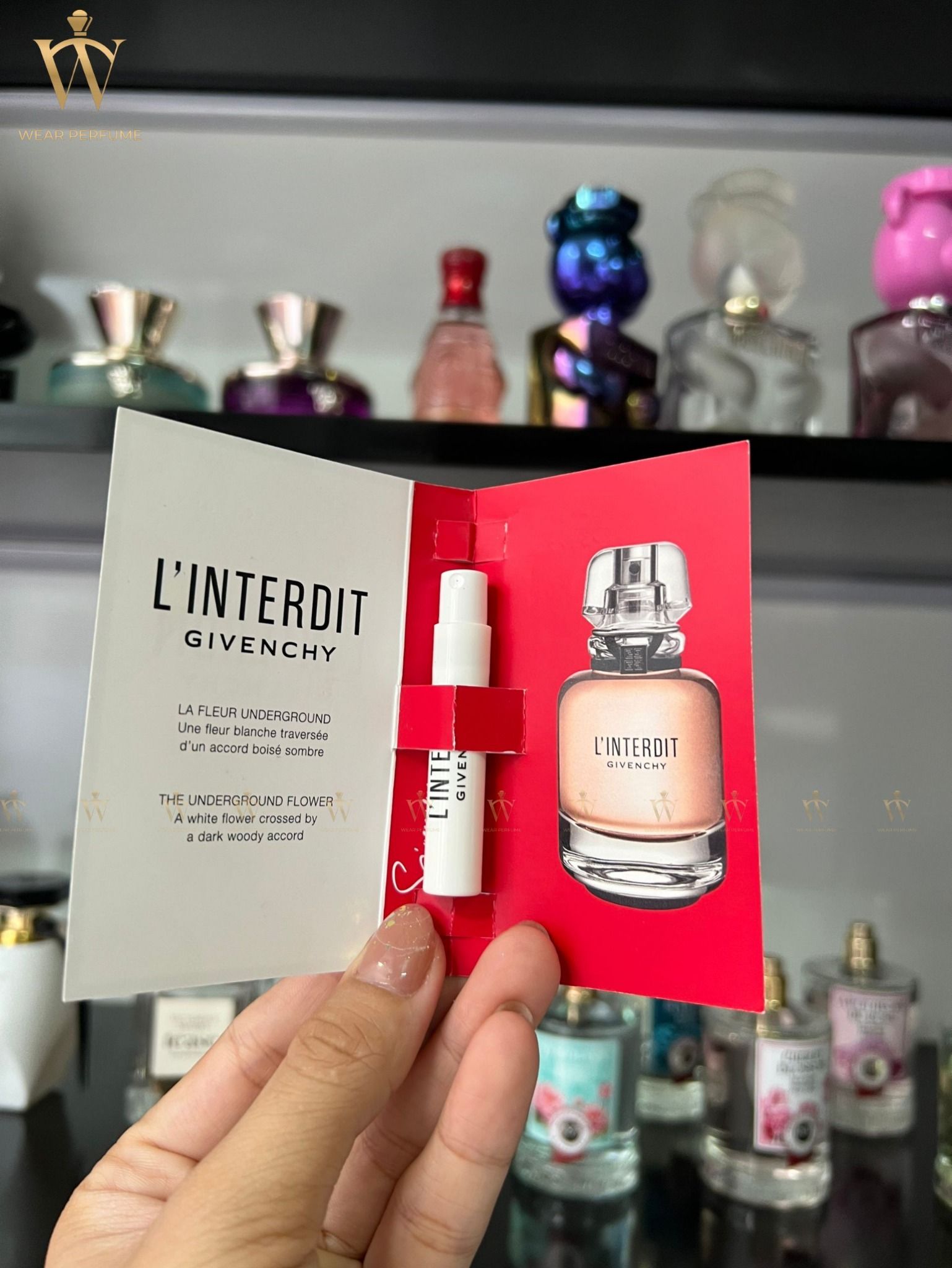  Vial Givenchy L’Interdit EDT 