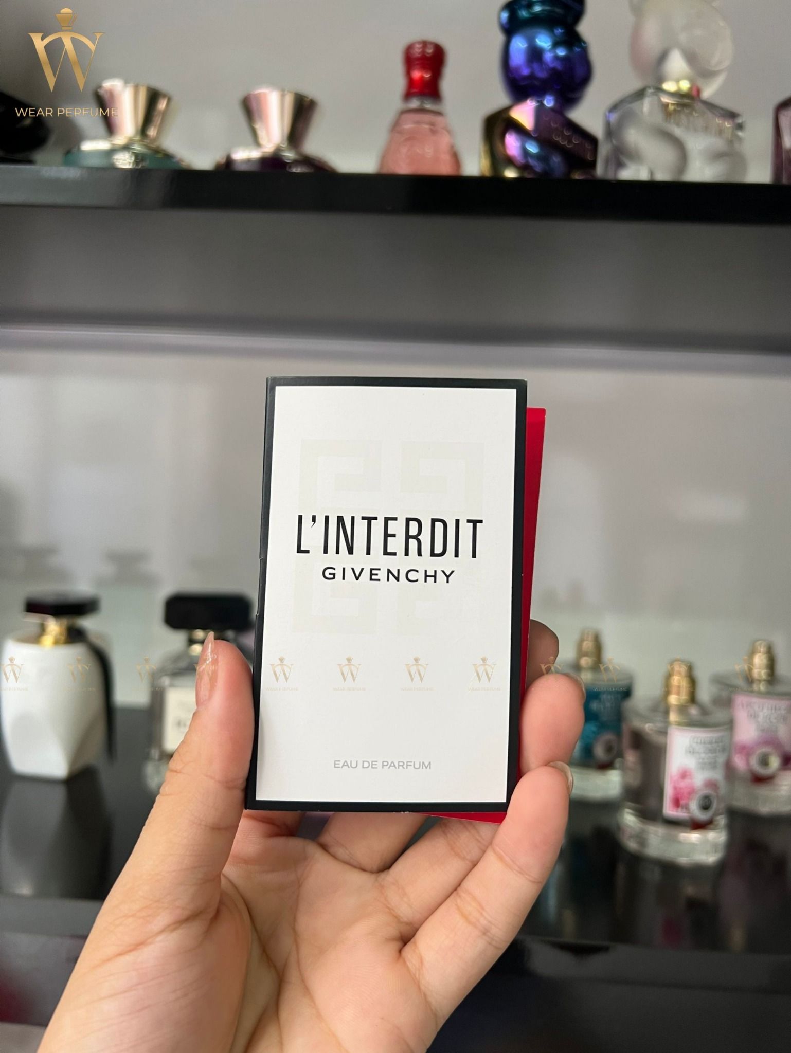  Vial Givenchy L’Interdit EDT 