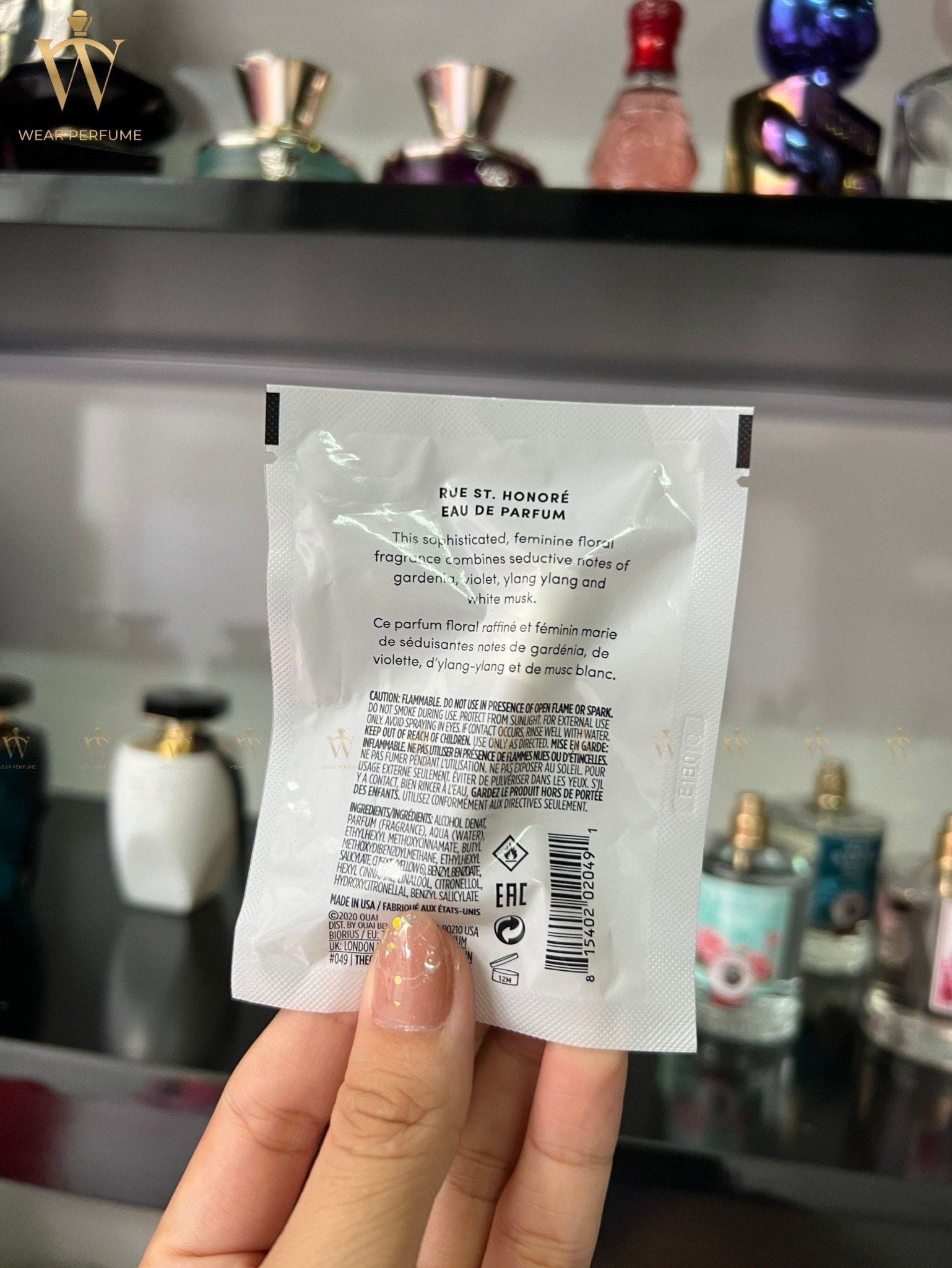  Vial Ouai Rue St. Honore Eau de Parfum EDP 