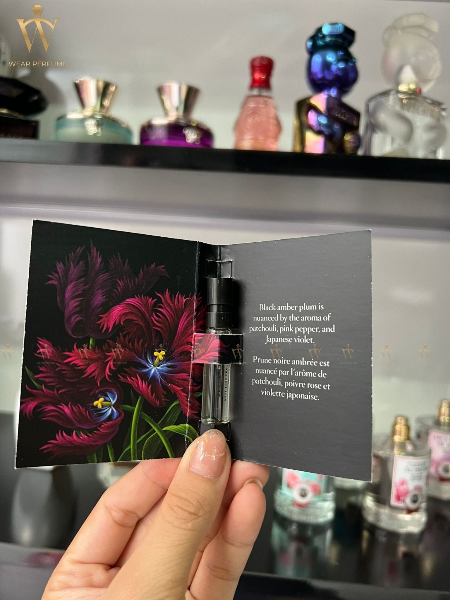  Vial Nest Black Tulip EDP 