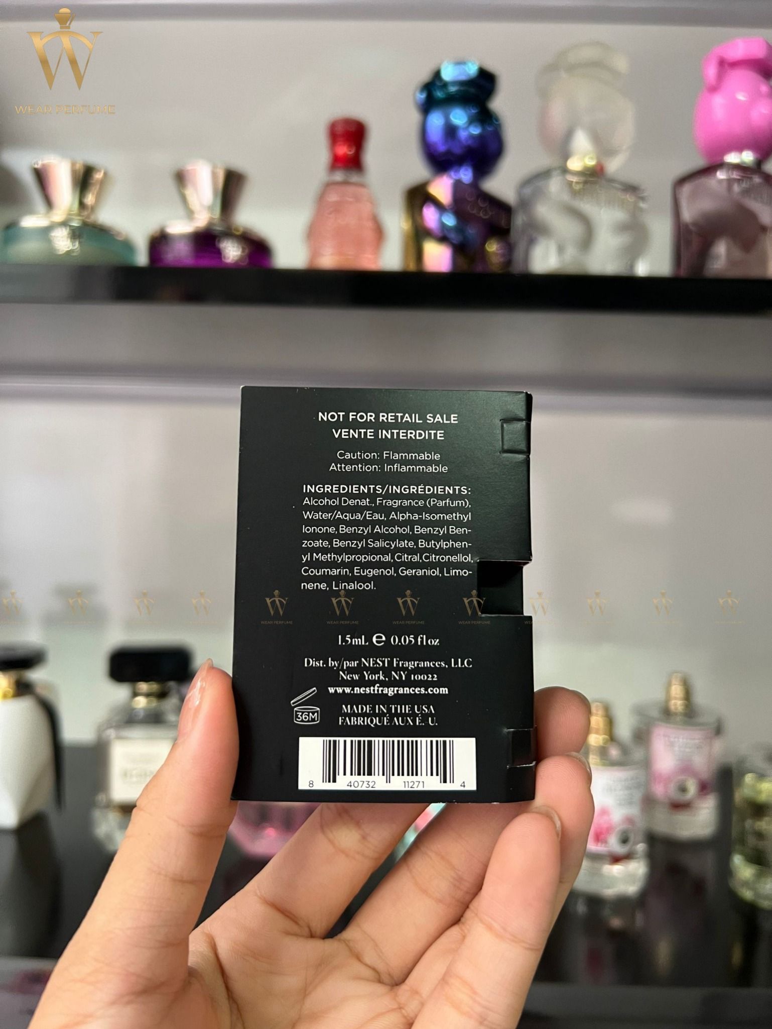  Vial Nest Black Tulip EDP 
