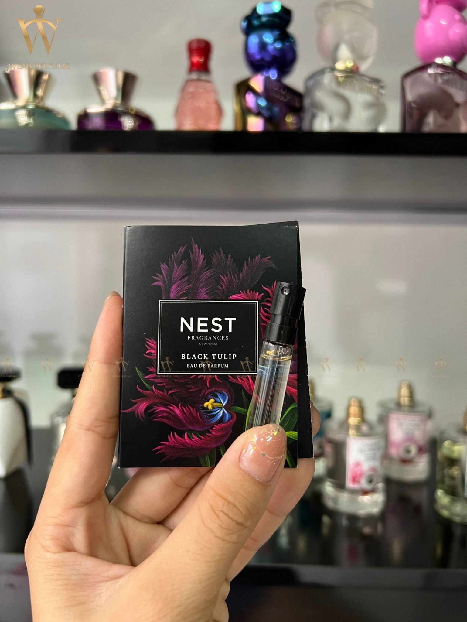  Vial Nest Black Tulip EDP 