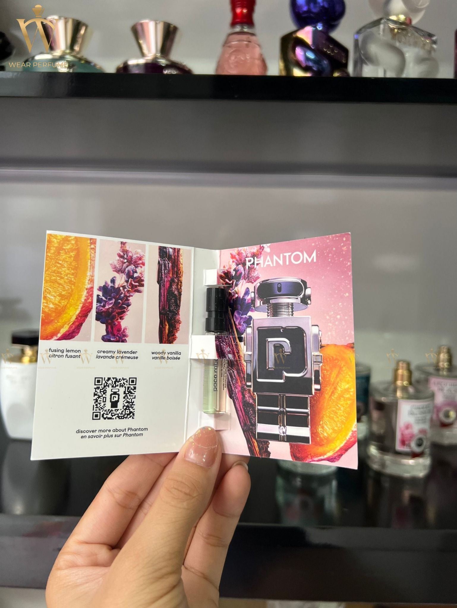  Vial Paco Rabanne Phantom EDT 
