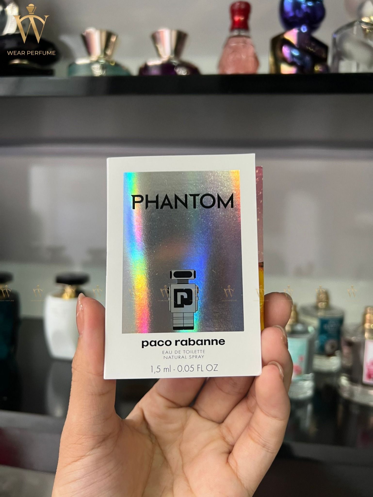  Vial Paco Rabanne Phantom EDT 